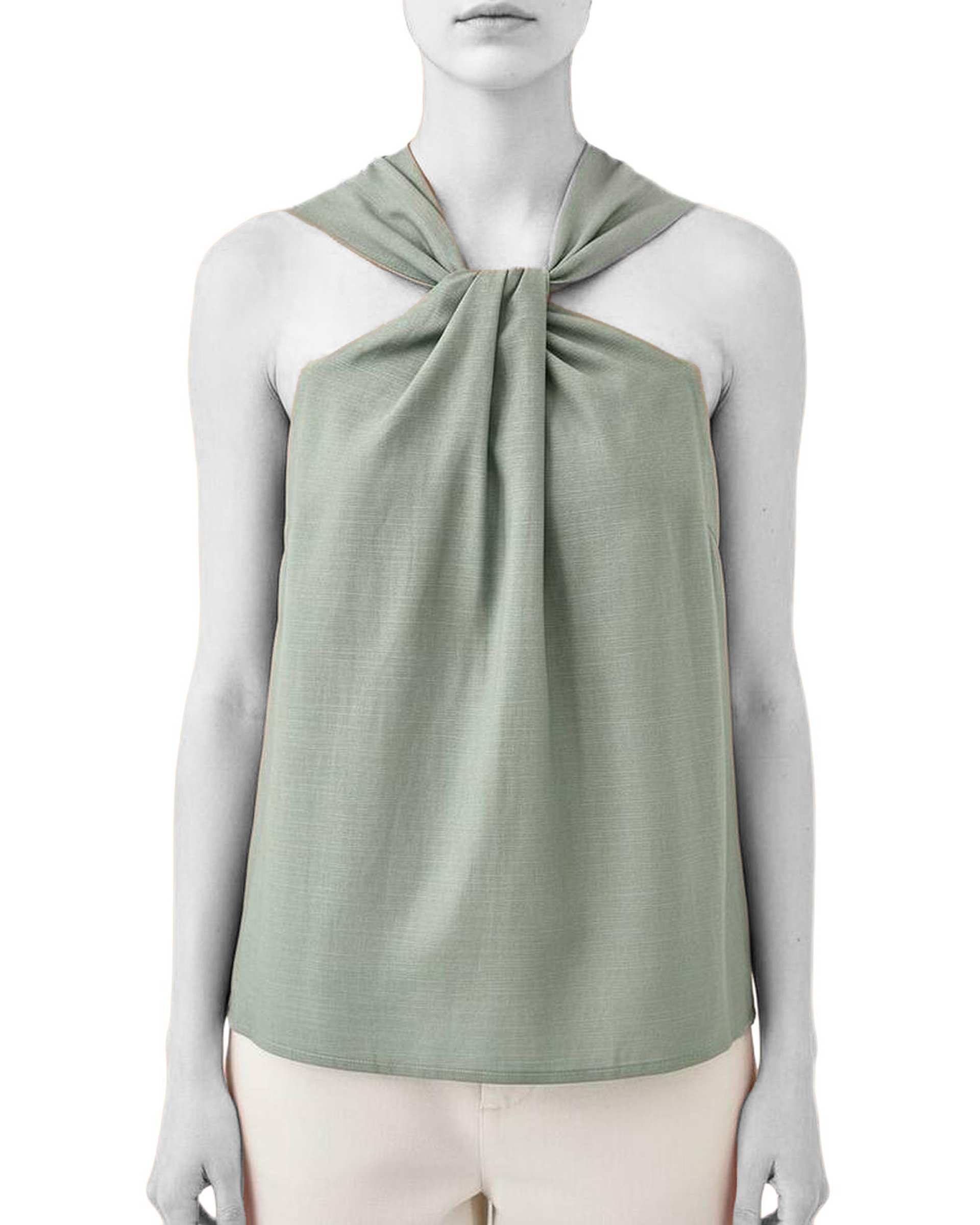 تاپ زنانه سبز سرژه Serge کد 202661