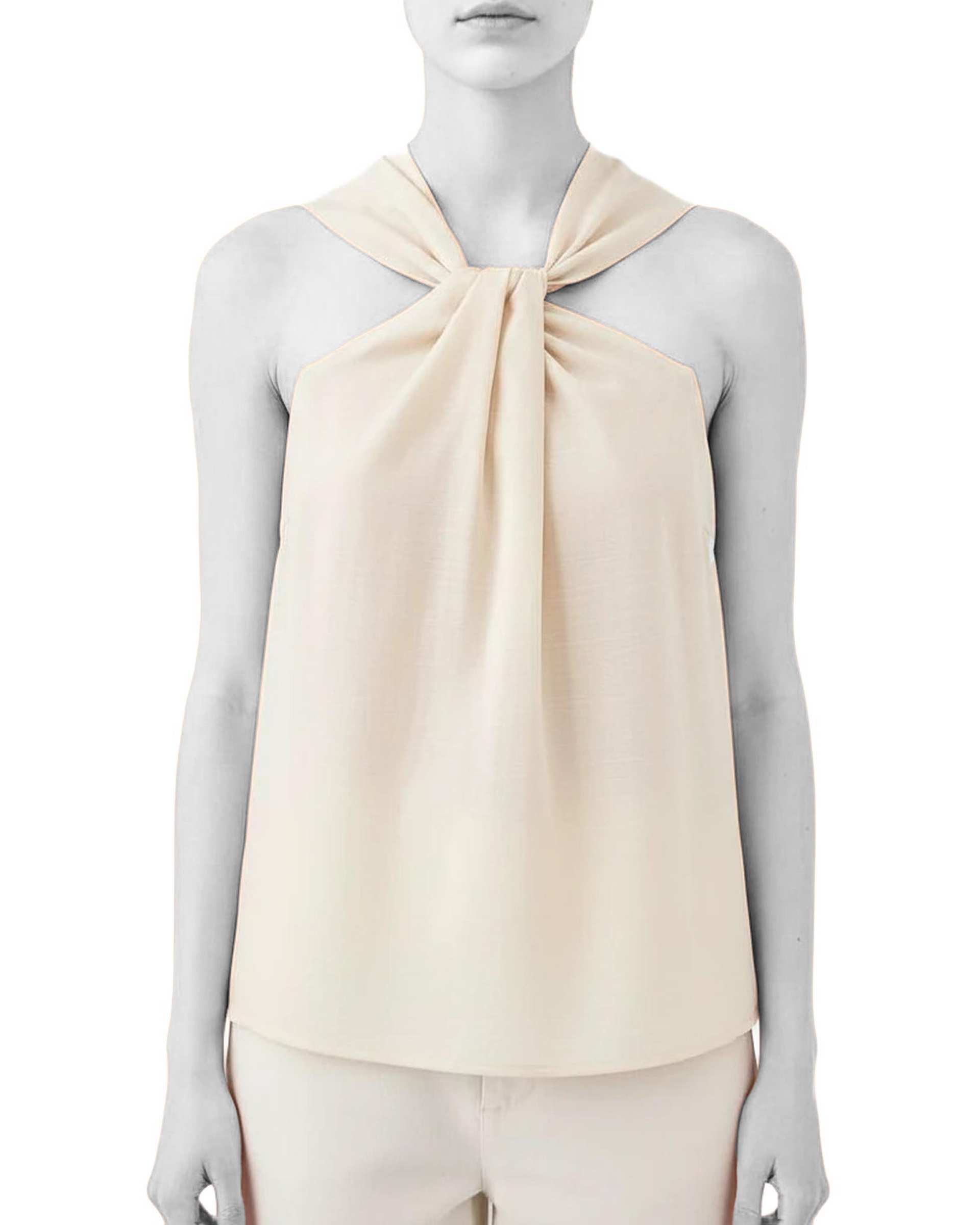 تاپ زنانه کرم سرژه Serge کد 202661