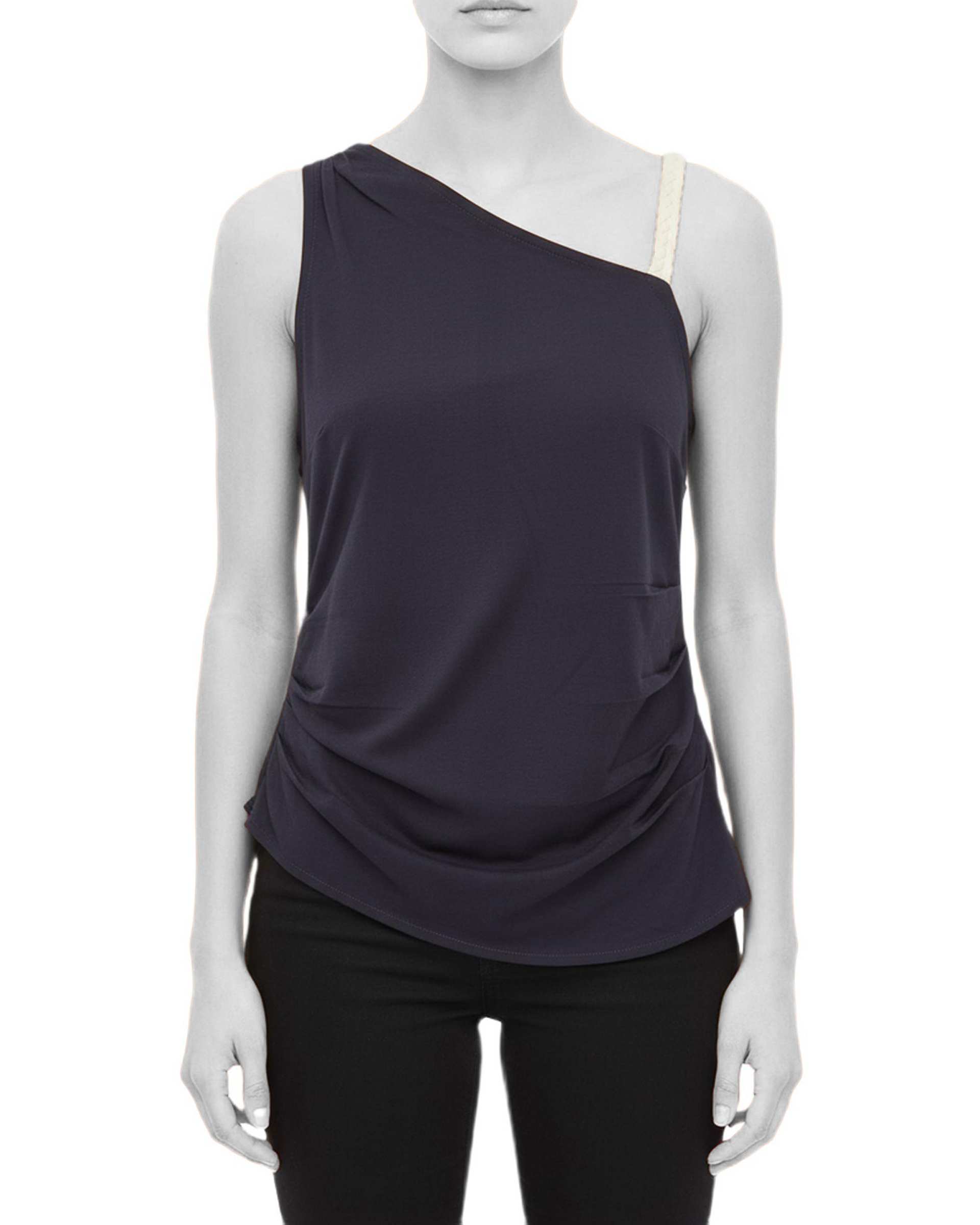 تاپ زنانه سرمه ای سرژه Serge کد 202664