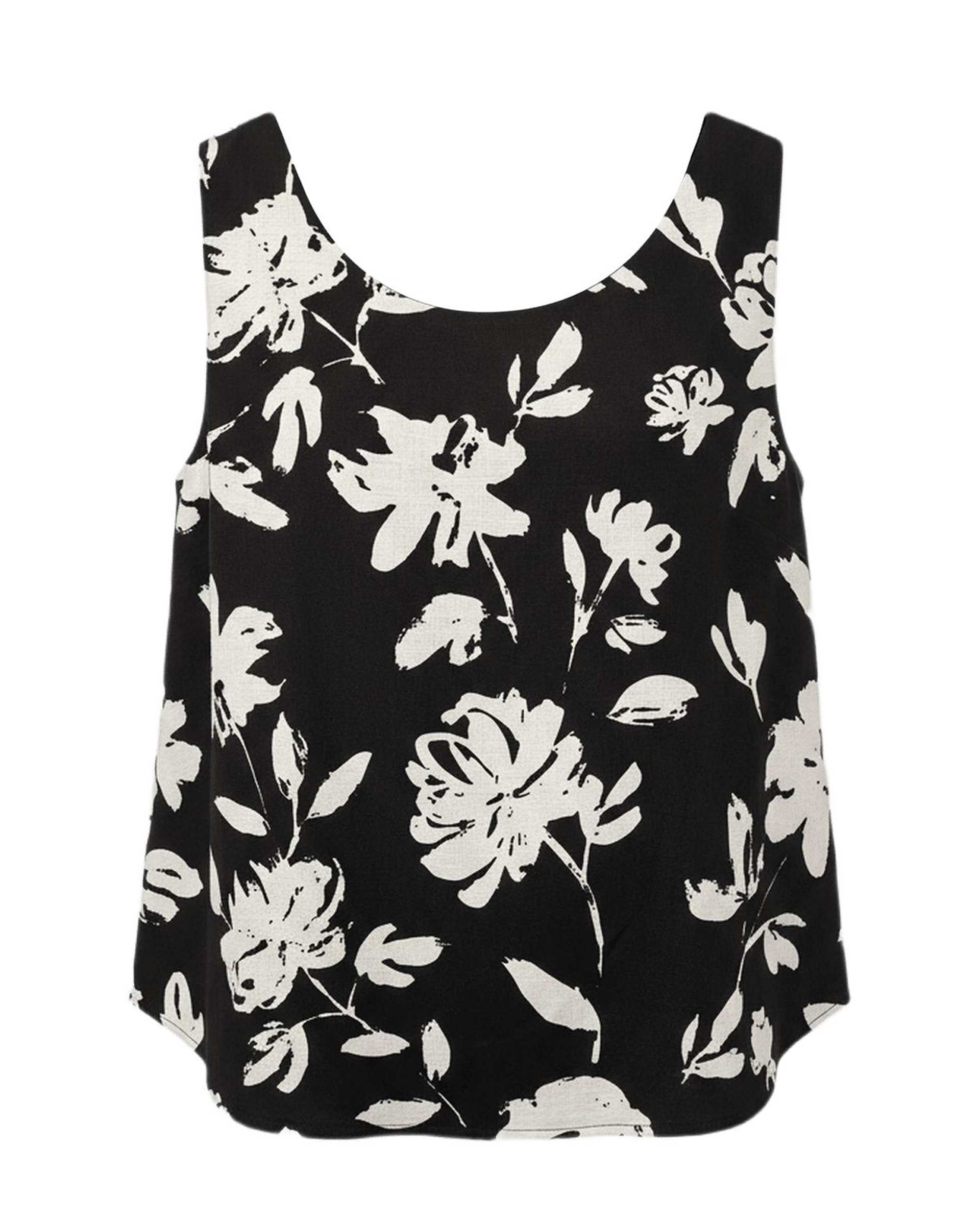 تاپ زنانه مشکی سفید سرژه Serge کد 202666