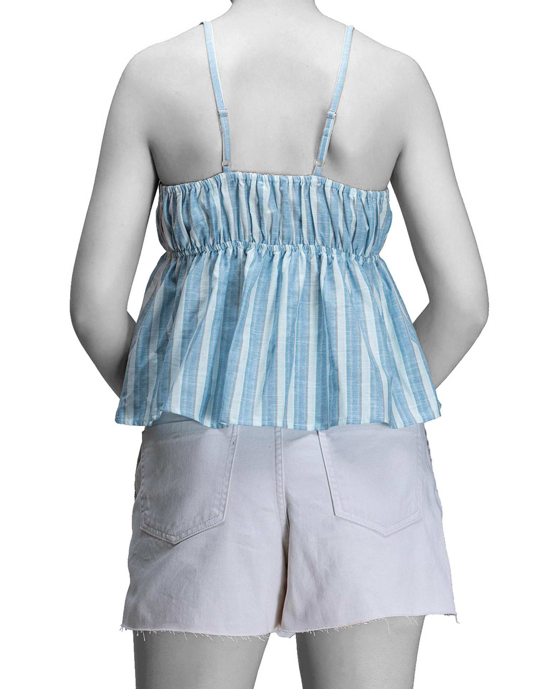 تاپ زنانه آبی سرژه Serge کد 202670