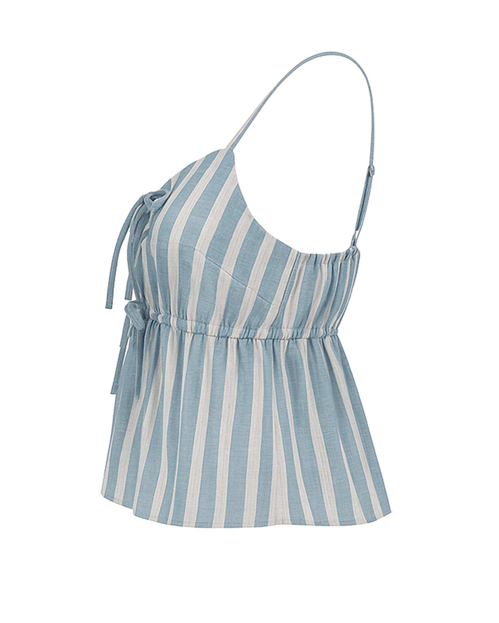 تاپ زنانه آبی سرژه Serge کد 202670