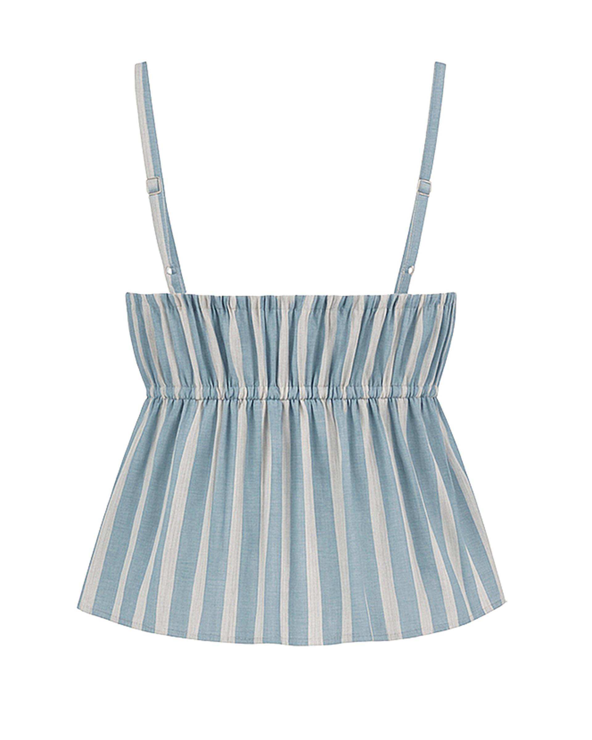 تاپ زنانه آبی سرژه Serge کد 202670