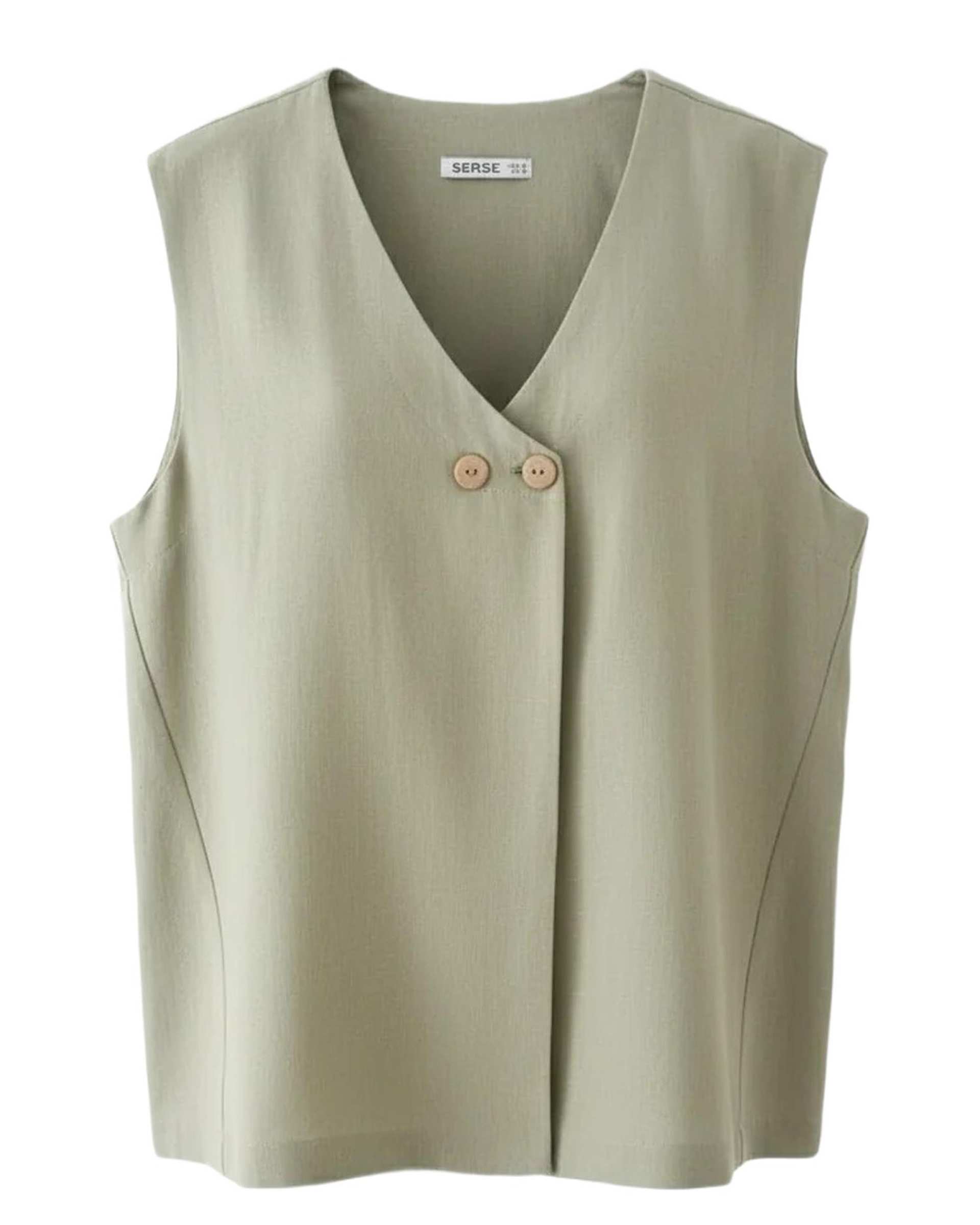 تاپ زنانه سبز سرژه Serge کد 202672