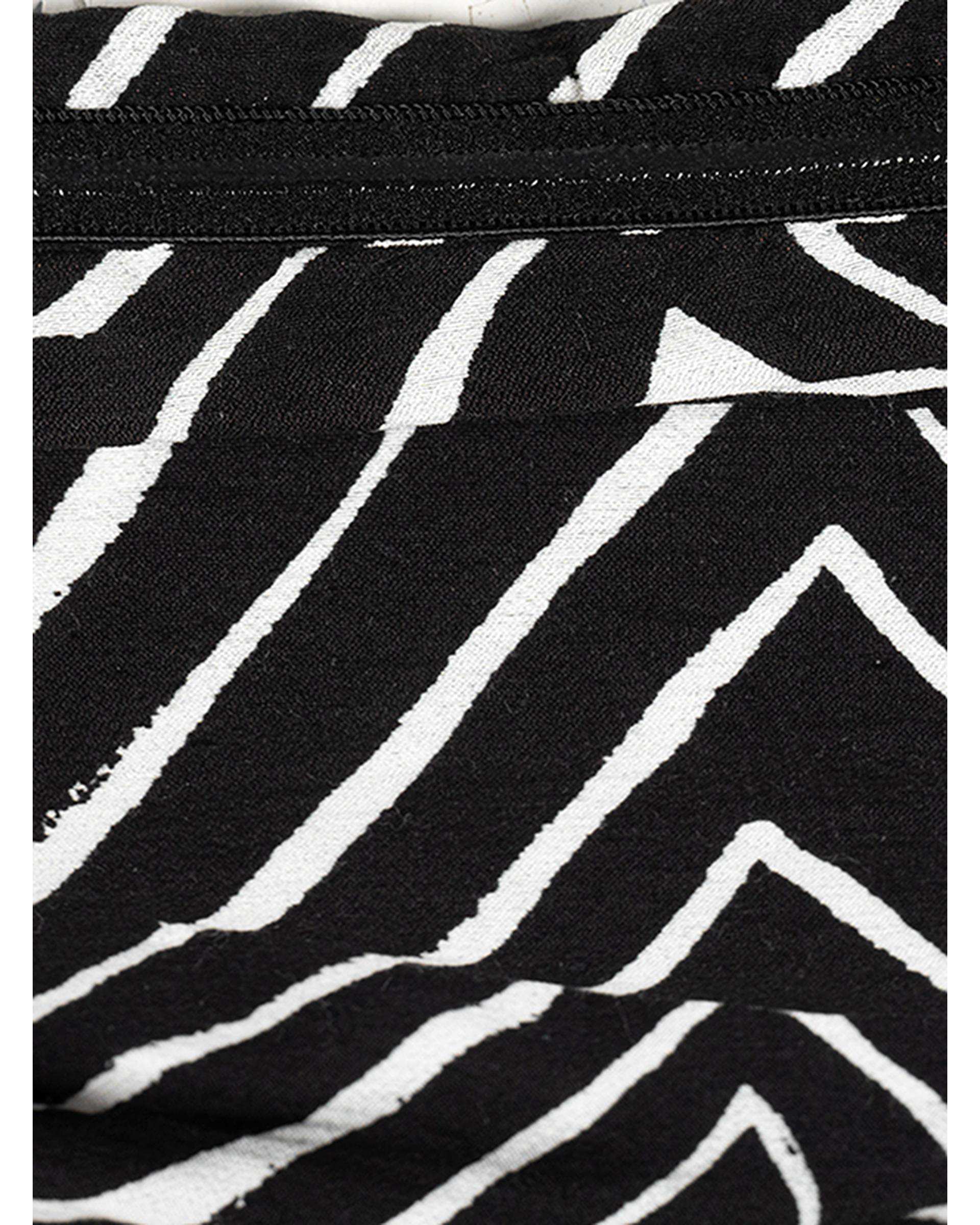 سارافون زنانه مشکی سفید سرژه Serge کد 205514