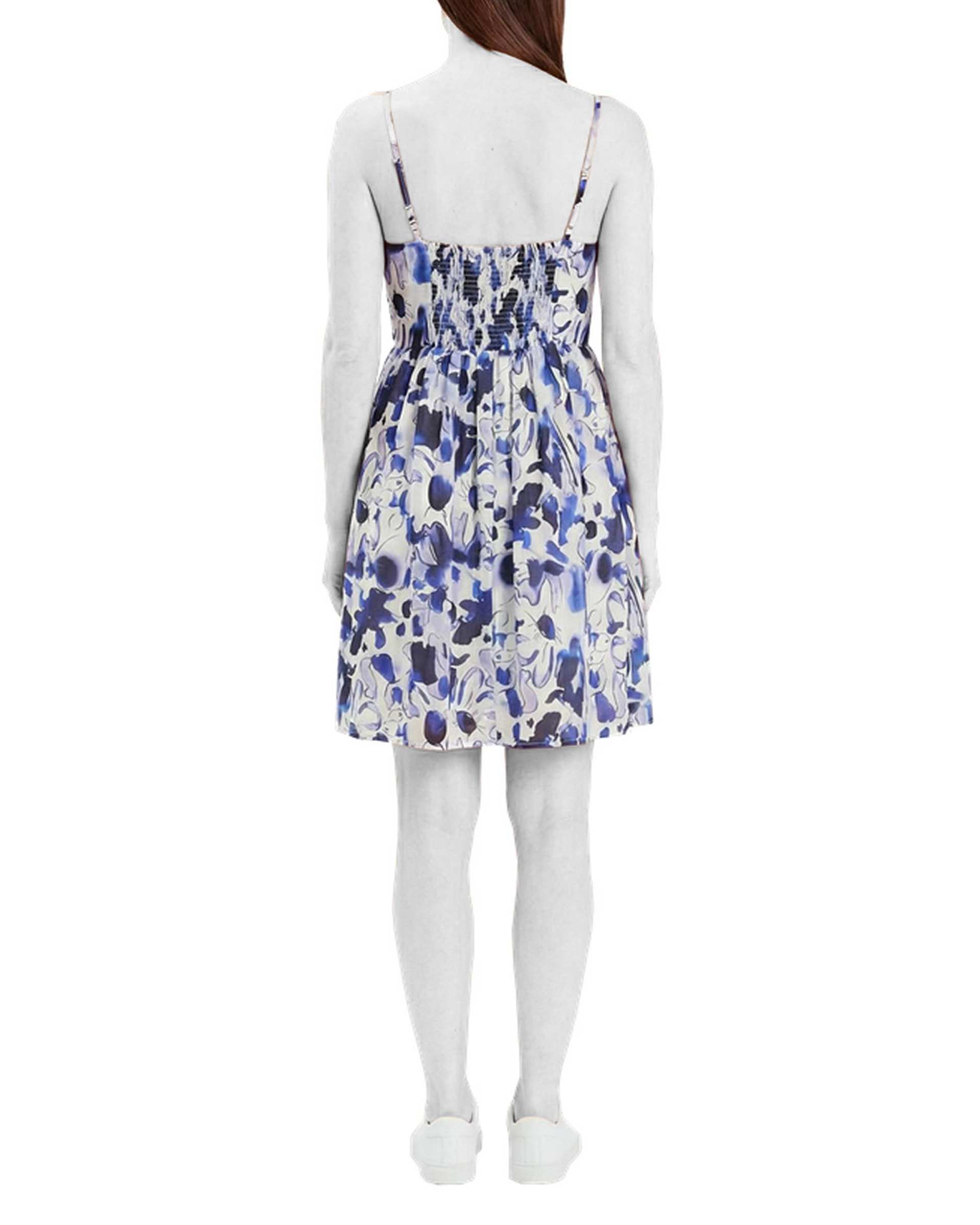 پیراهن زنانه آبی سرژه Serge کد 205520