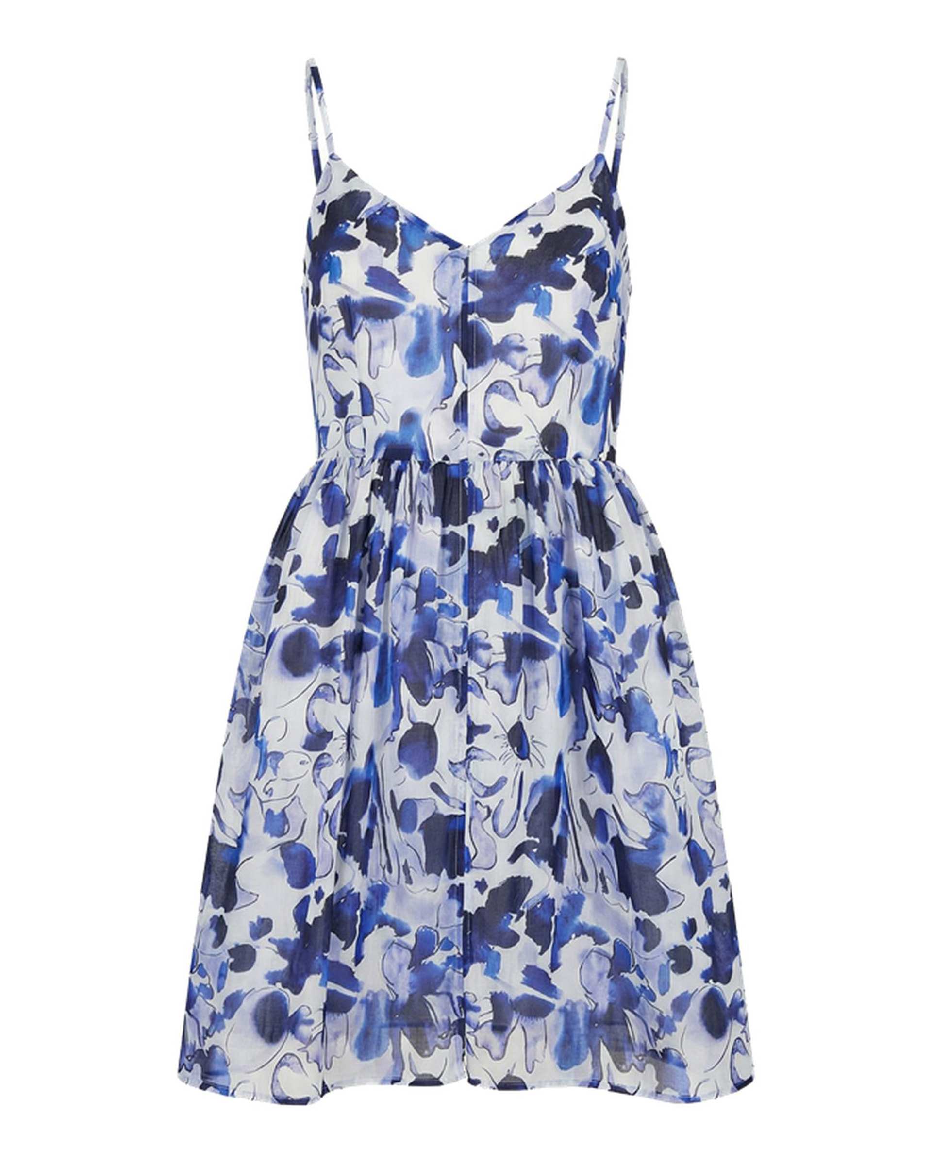 پیراهن زنانه آبی سرژه Serge کد 205520