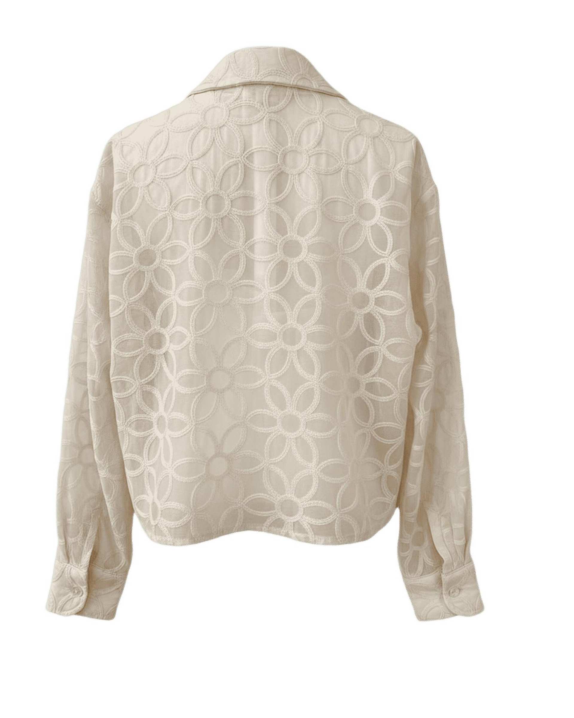 شومیز زنانه کرم سرژه Serge کد 207380