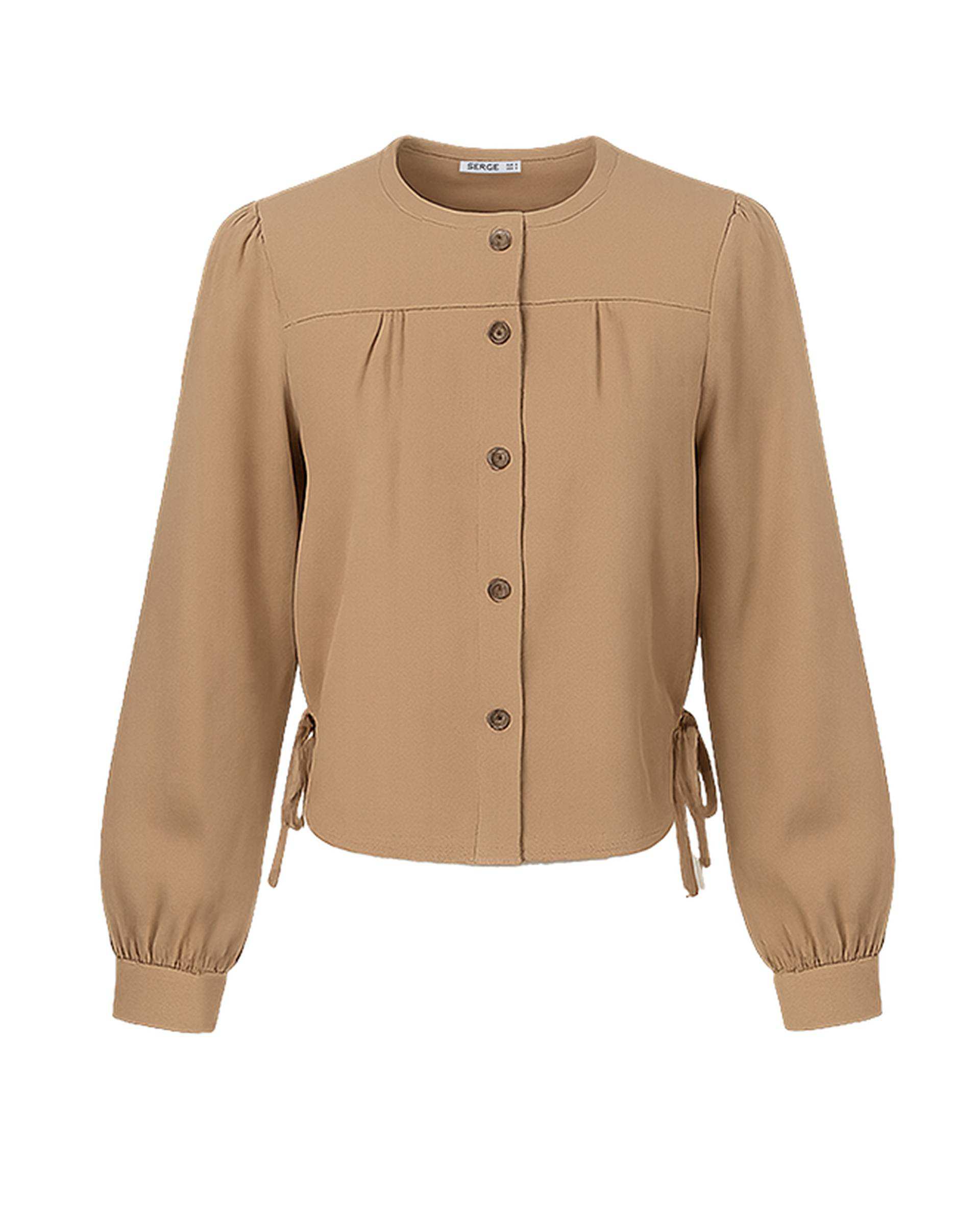 شومیز زنانه نسکافه ای سرژه Serge کد 207382