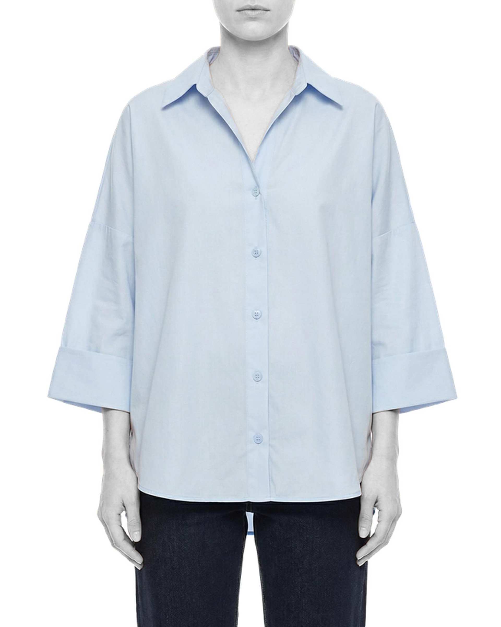 شومیز زنانه آبی سرژه Serge کد 2076692