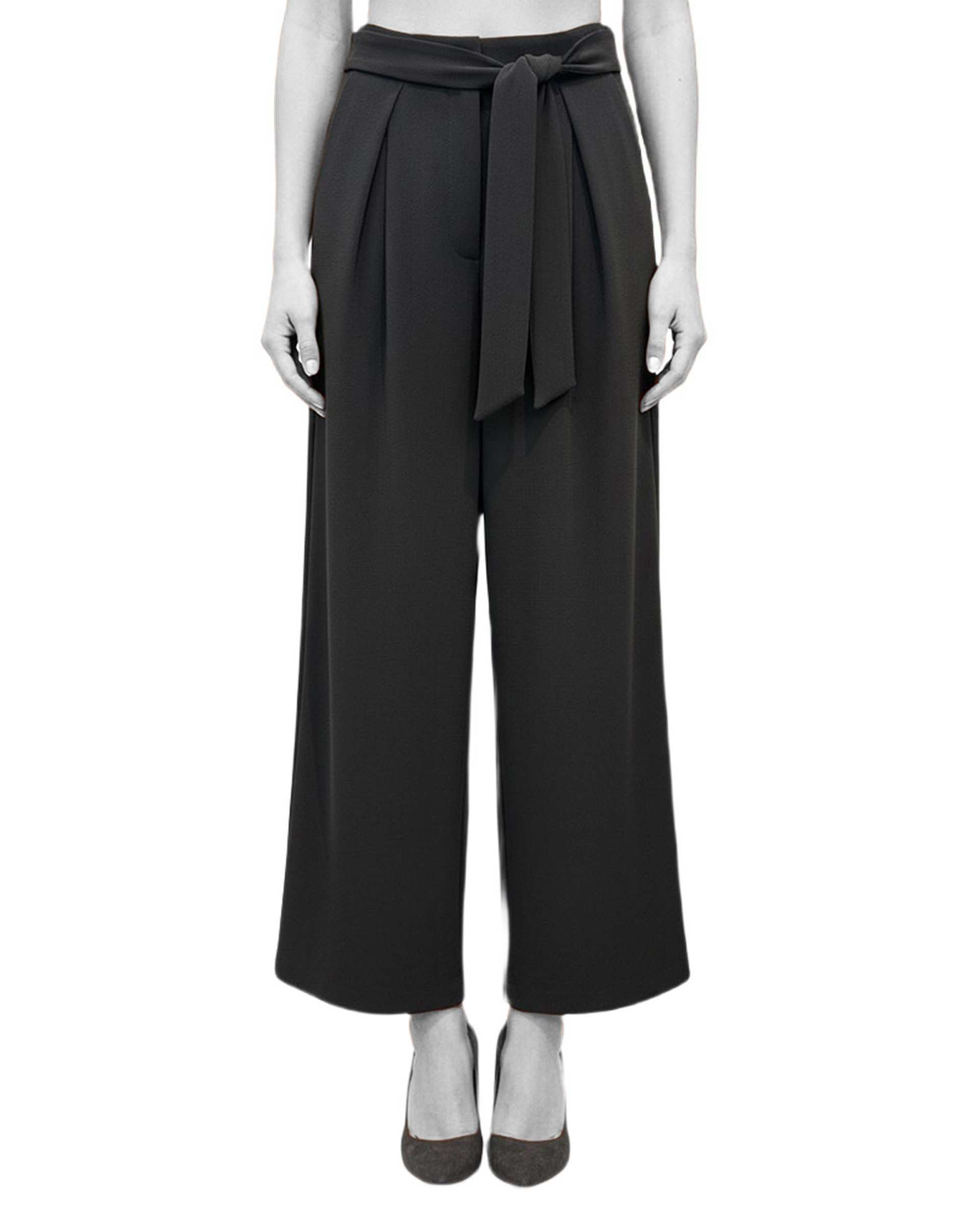 شلوار پارچه ای زنانه مشکی سرژه Serge کد 208446