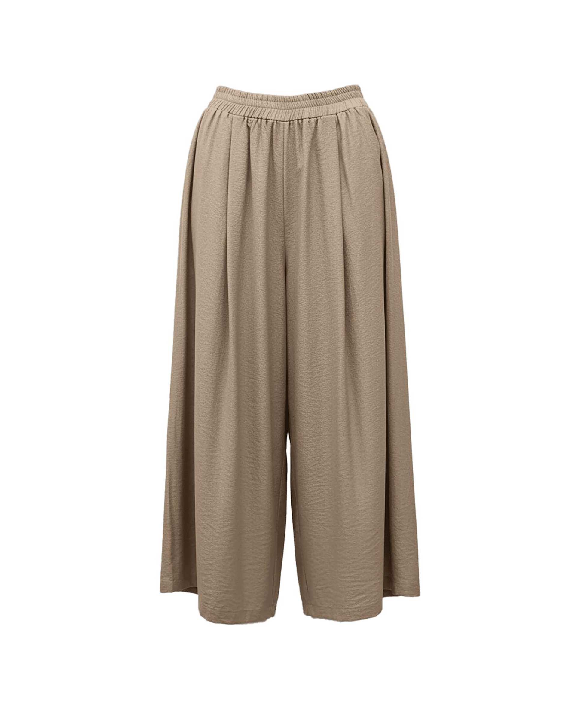 شلوار پارچه ای زنانه کرم سرژه Serge کد 208451