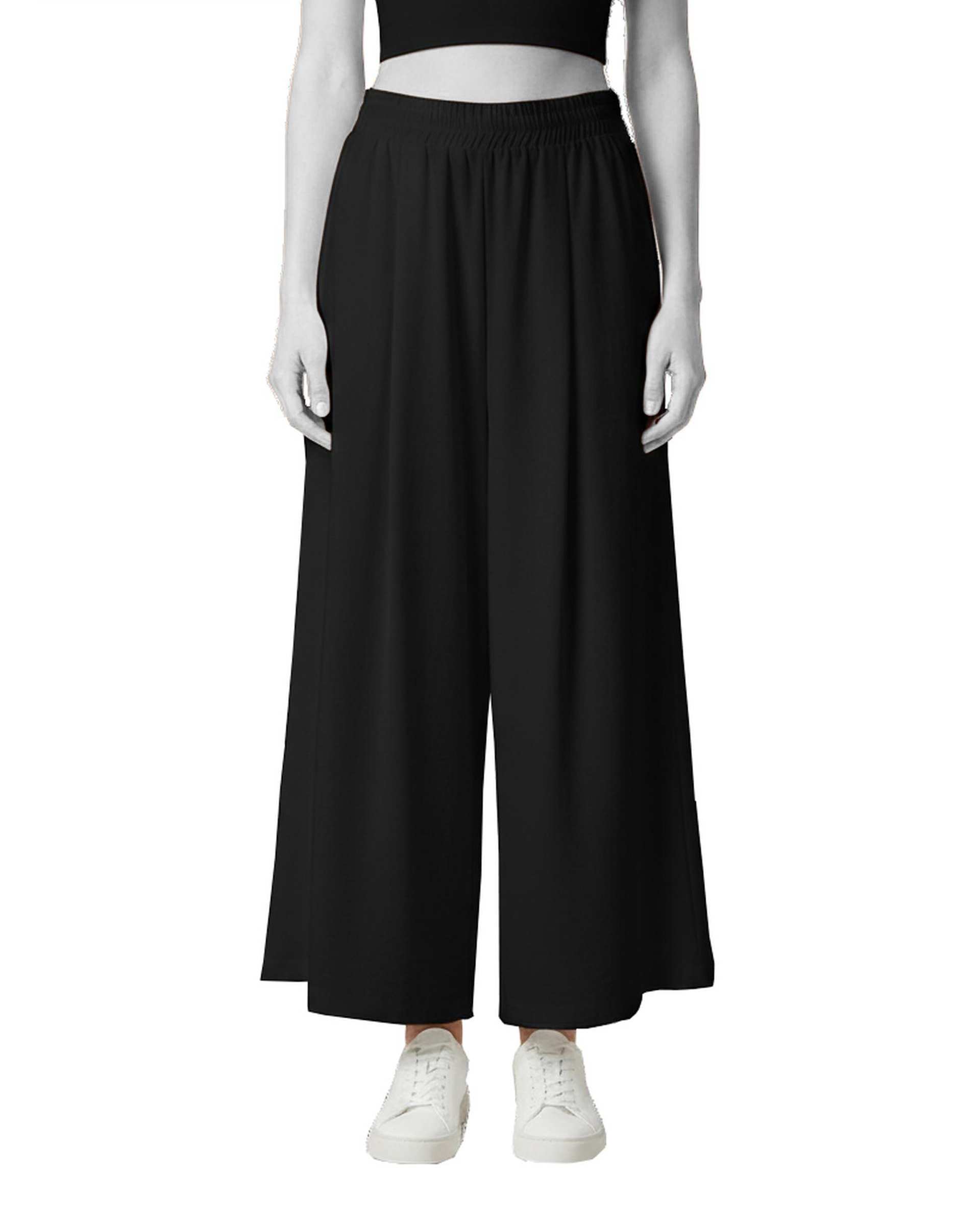 شلوار پارچه ای زنانه مشکی سرژه Serge کد 208451