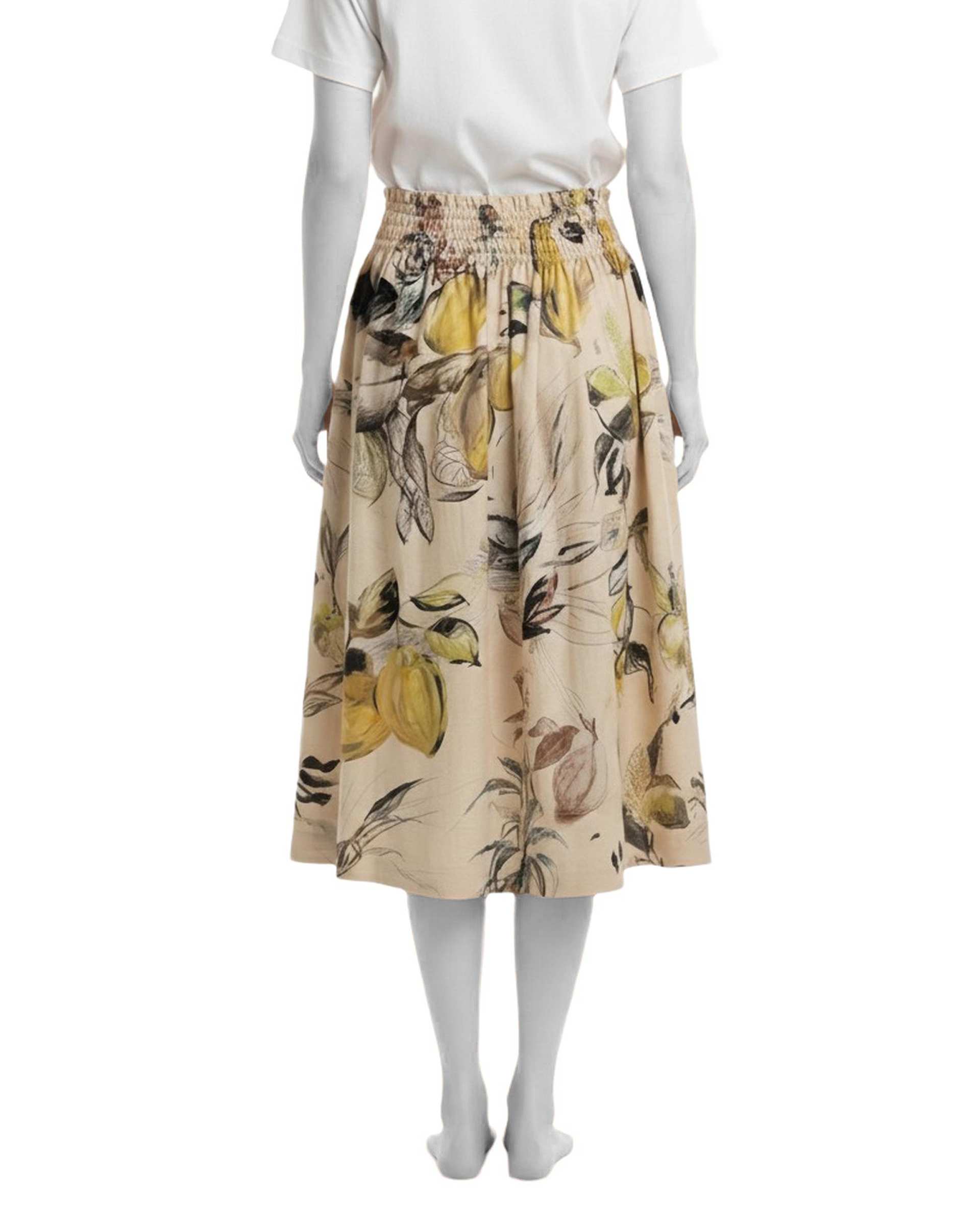 دامن زنانه کرم سرژه Serge کد 2106314