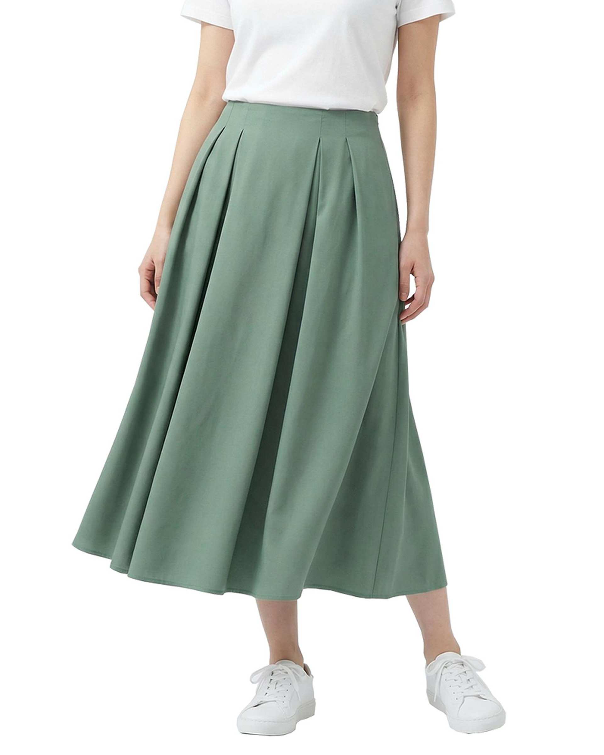 دامن زنانه سبز سرژه Serge کد 2106411