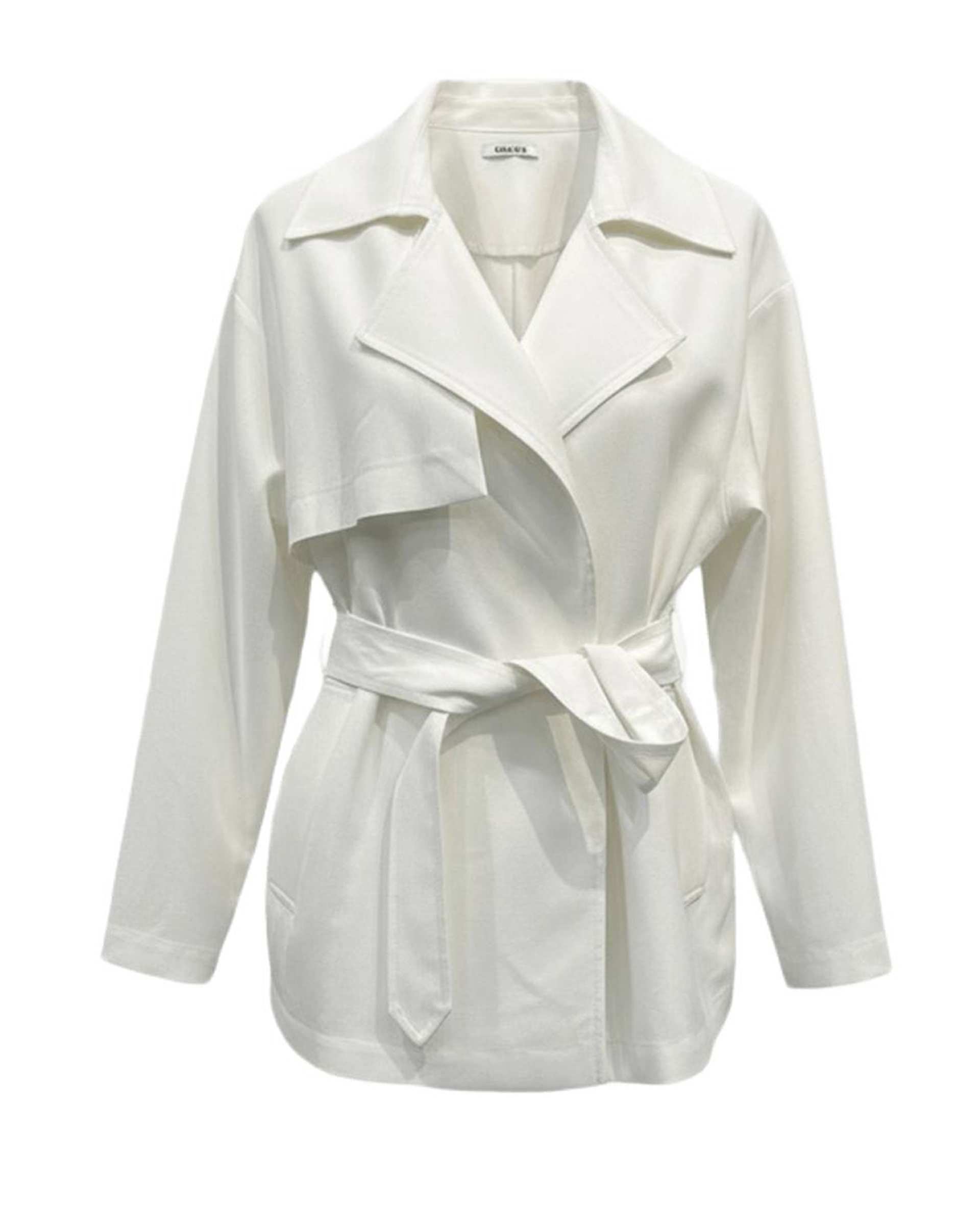 مانتو زنانه سفید سرژه Serge کد 216654