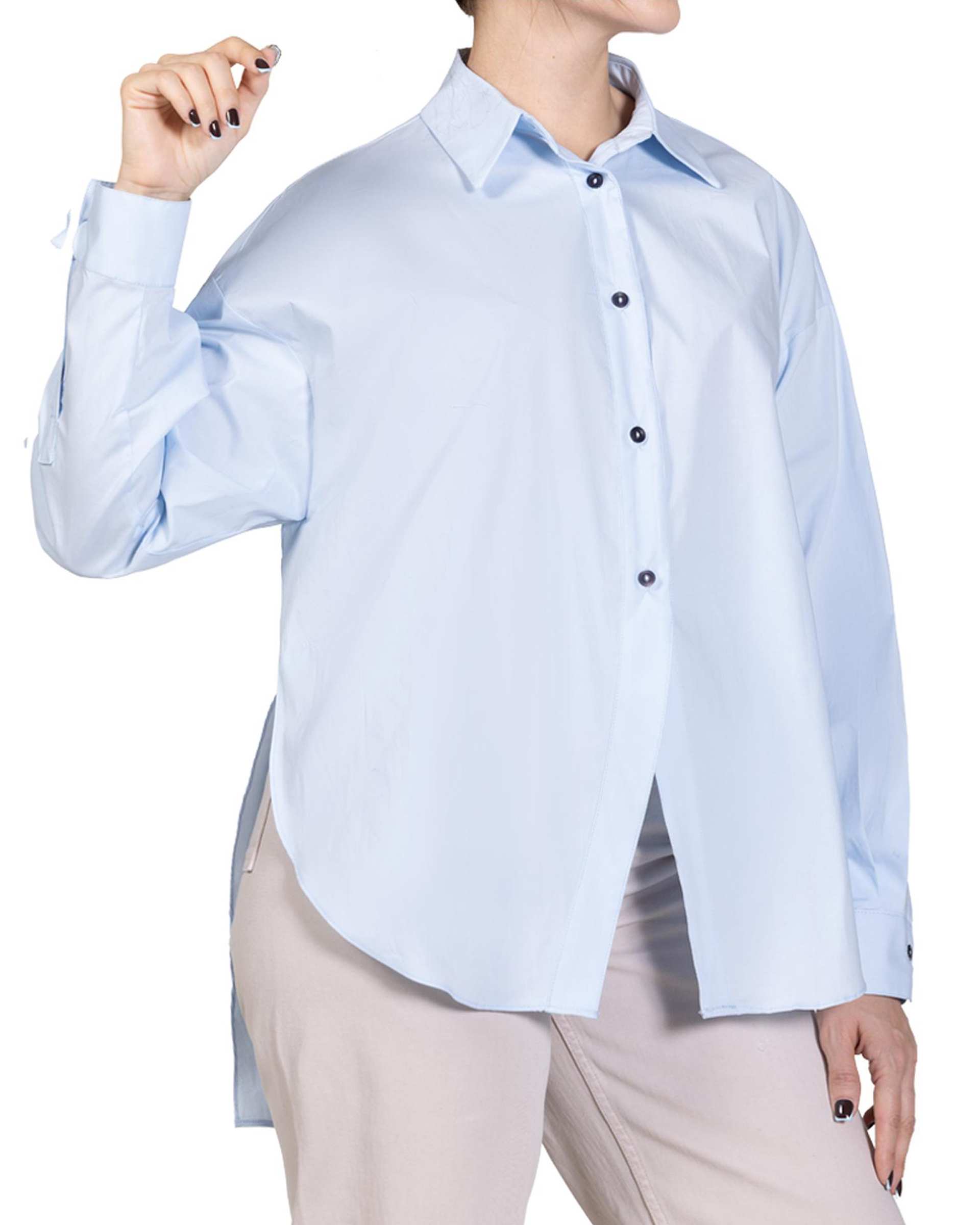 شومیز زنانه آبی سرژه Serge کد 2326435