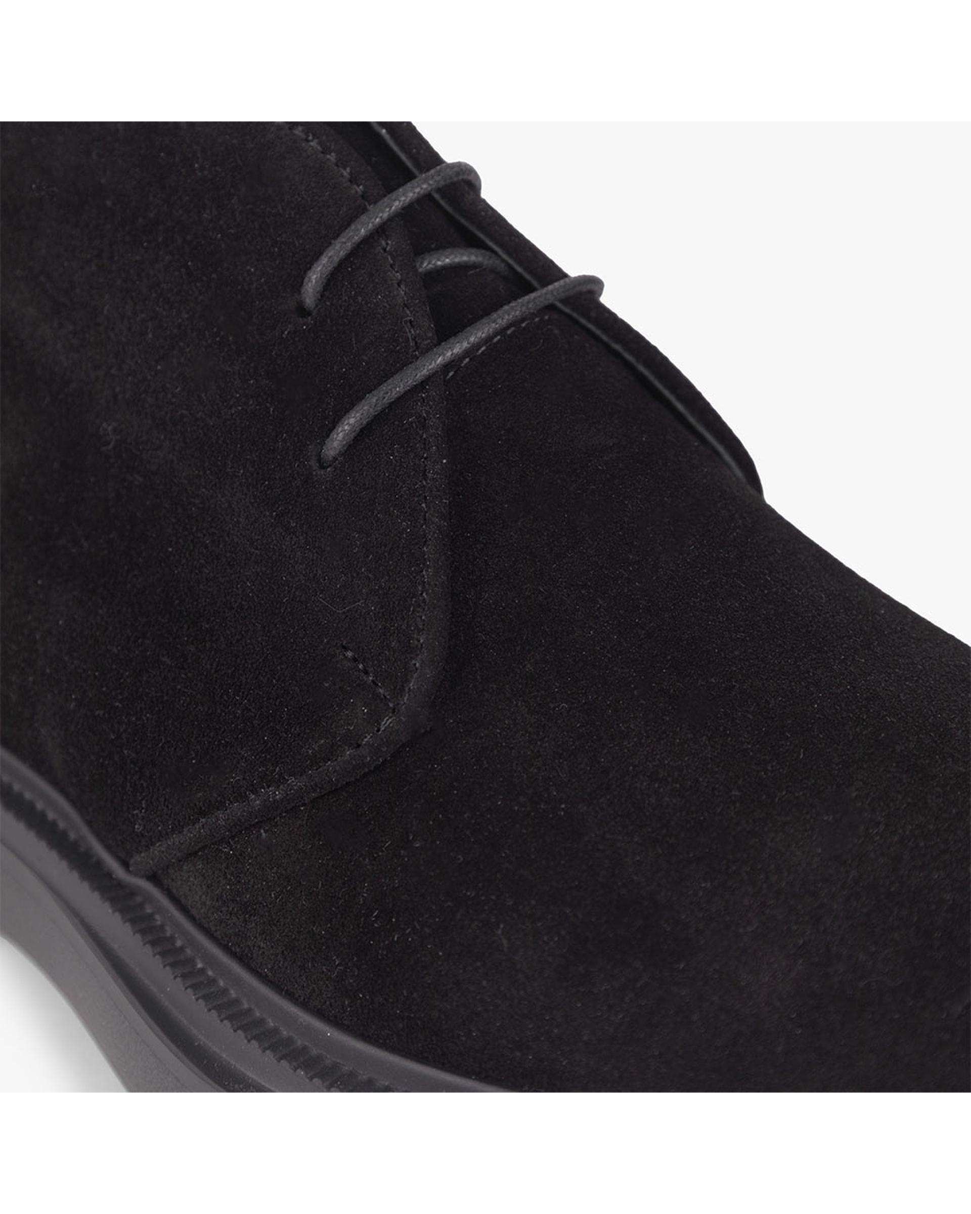 بوت چرم مردانه طبی مشکی اشبالت برتونیکس Berttonix کد ES-4058