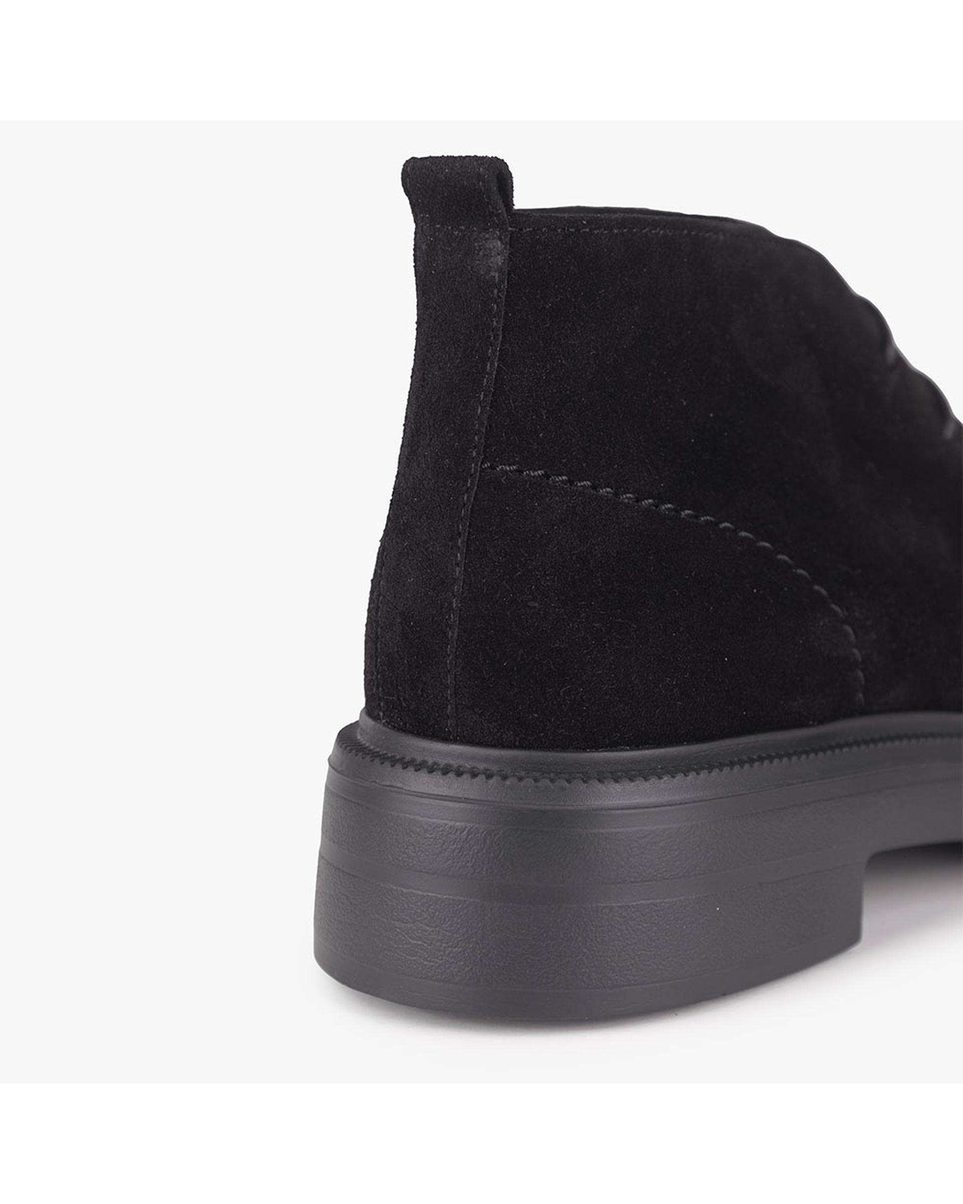 بوت چرم مردانه طبی مشکی اشبالت برتونیکس Berttonix کد ES-4058