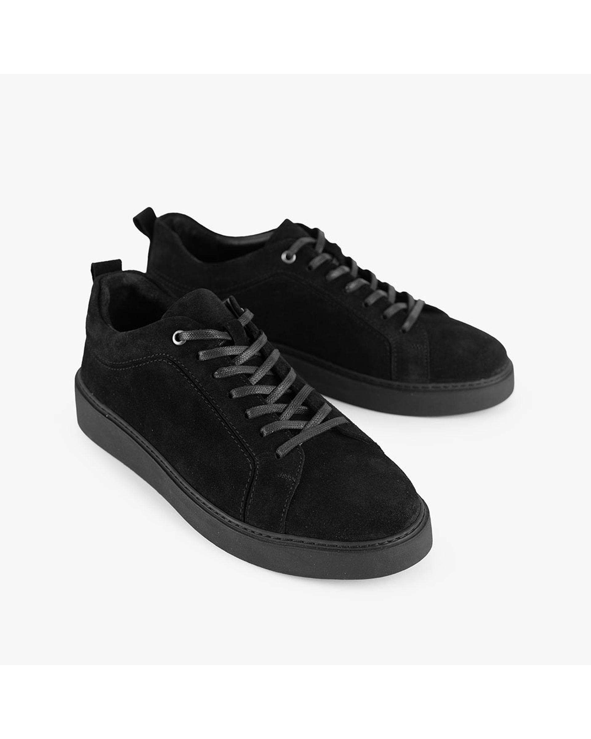 کفش چرم زنانه کژوال طبی مشکی برتونیکس Berttonix کد MT-4083