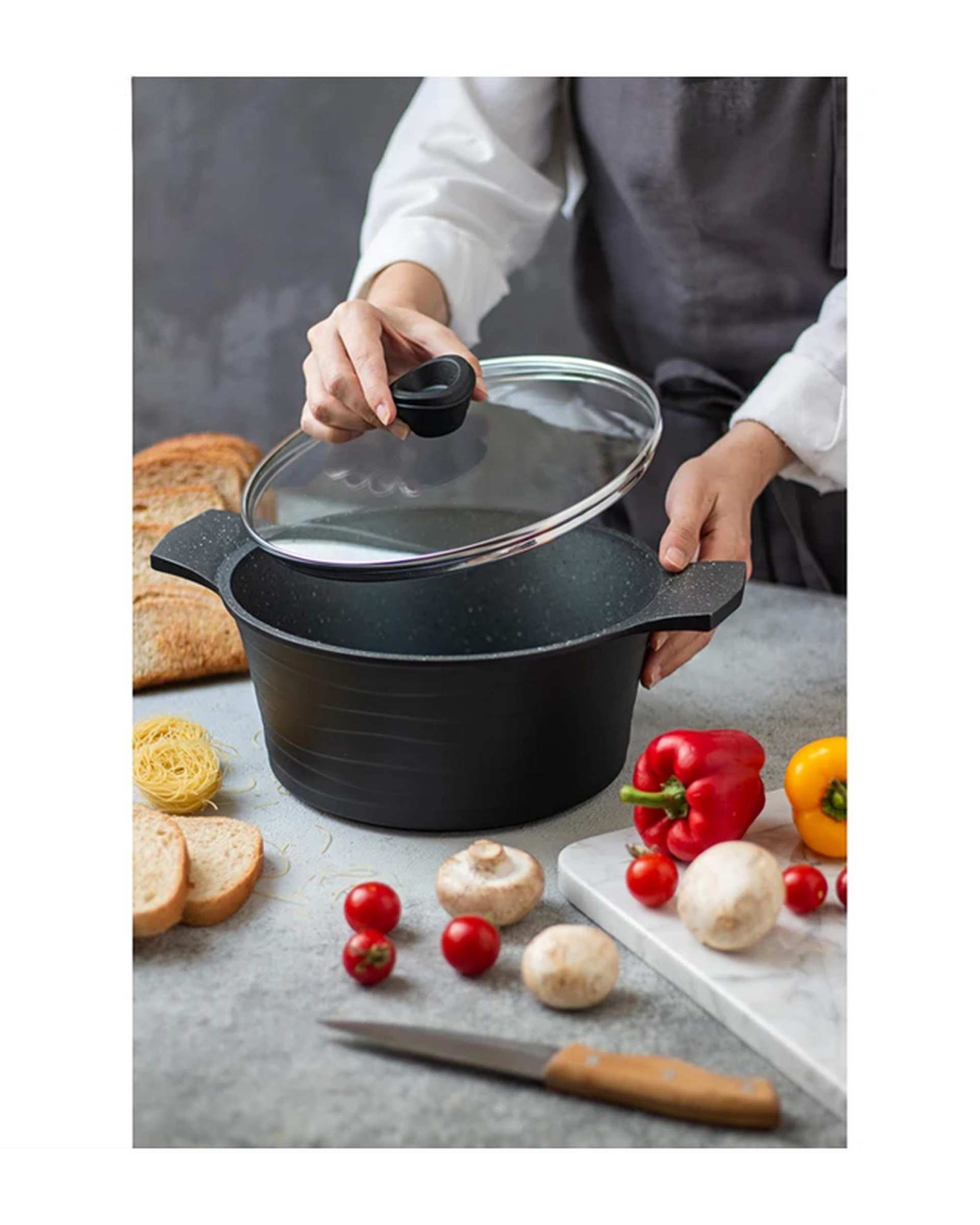 قابلمه طوسی تکنو Tecno مدل ونوس سایز 24