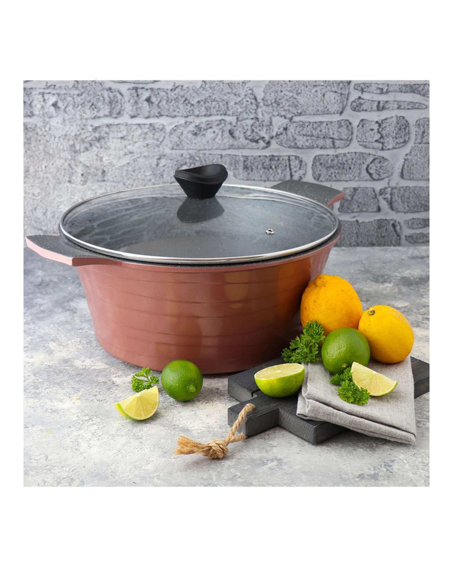 قابلمه رزگلد تکنو Tecno مدل ونوس سایز 32