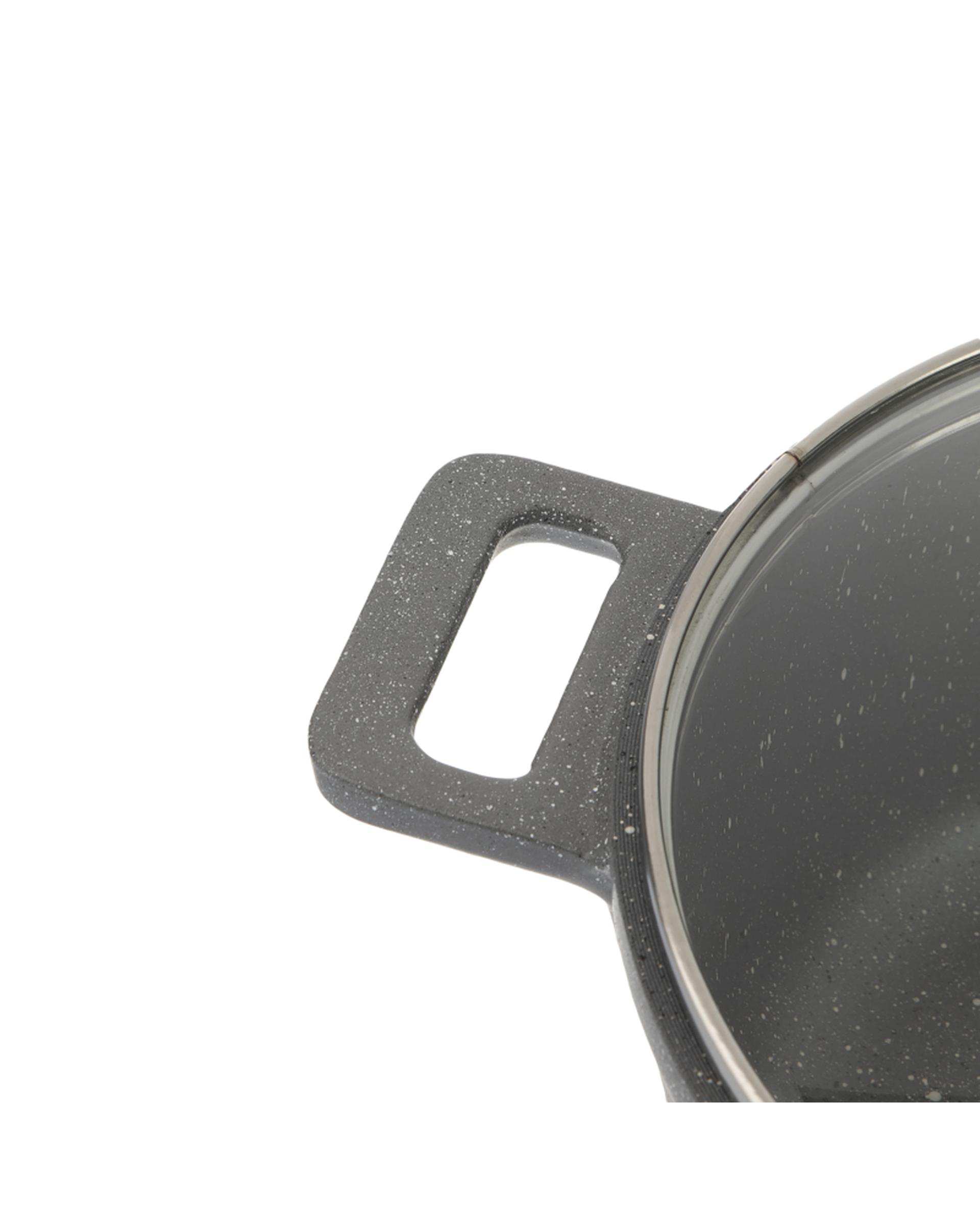 سرویس قابلمه 9 پارچه طوسی تکنو Tecno مدل اورس