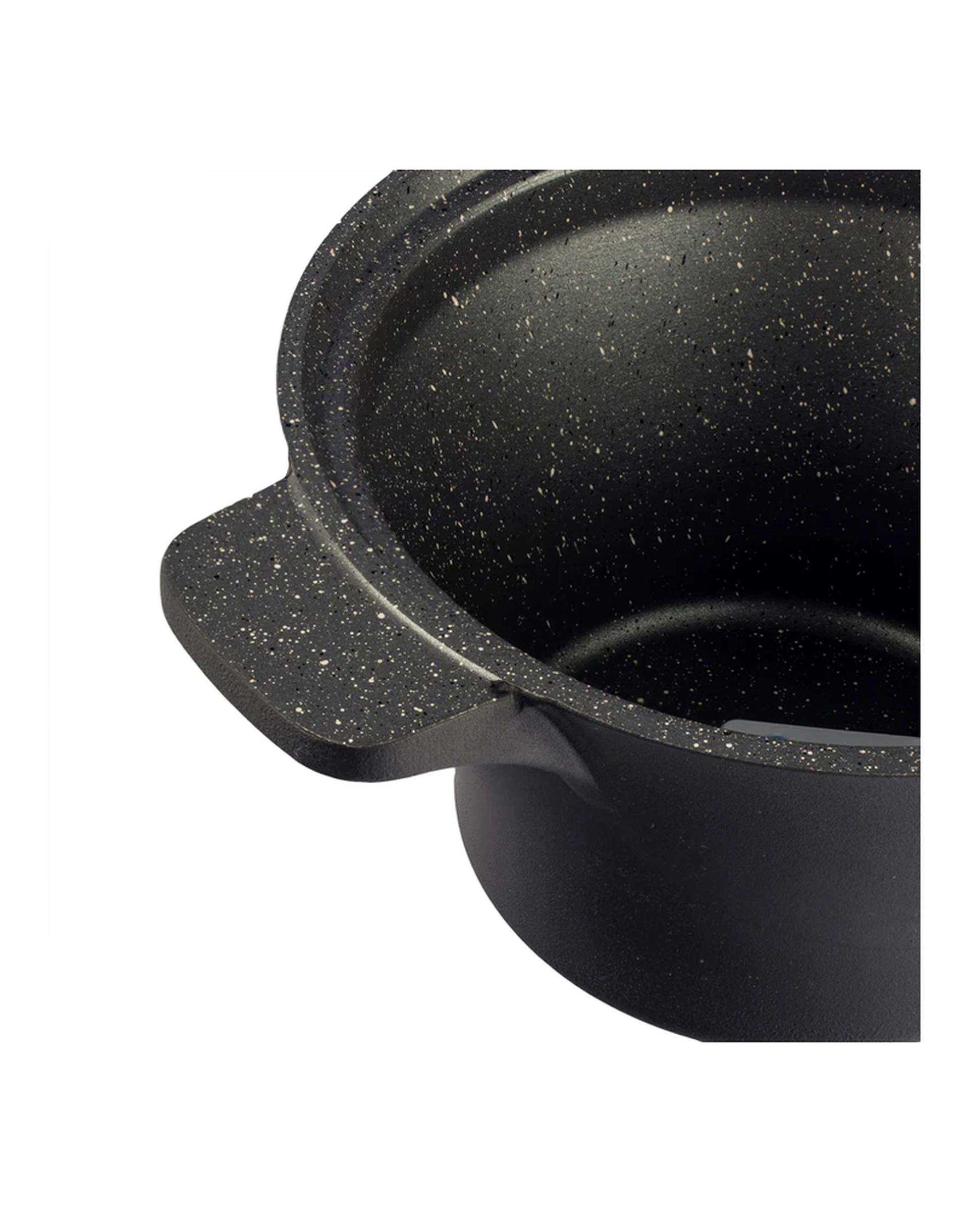 قابلمه مشکی تکنو Tecno مدل آناهیتا سایز 16