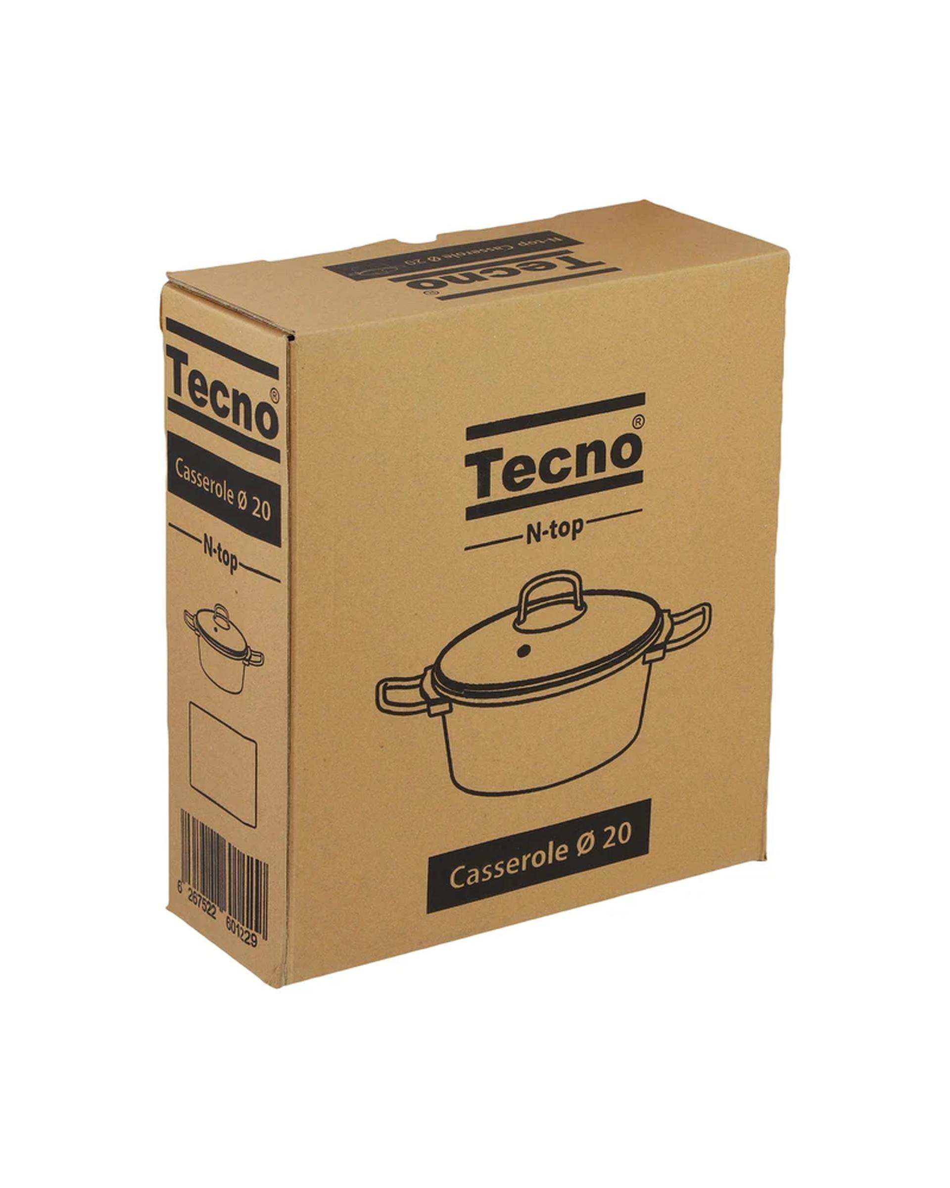 قابلمه مشکی تکنو Tecno مدل ان تاپ سایز 20