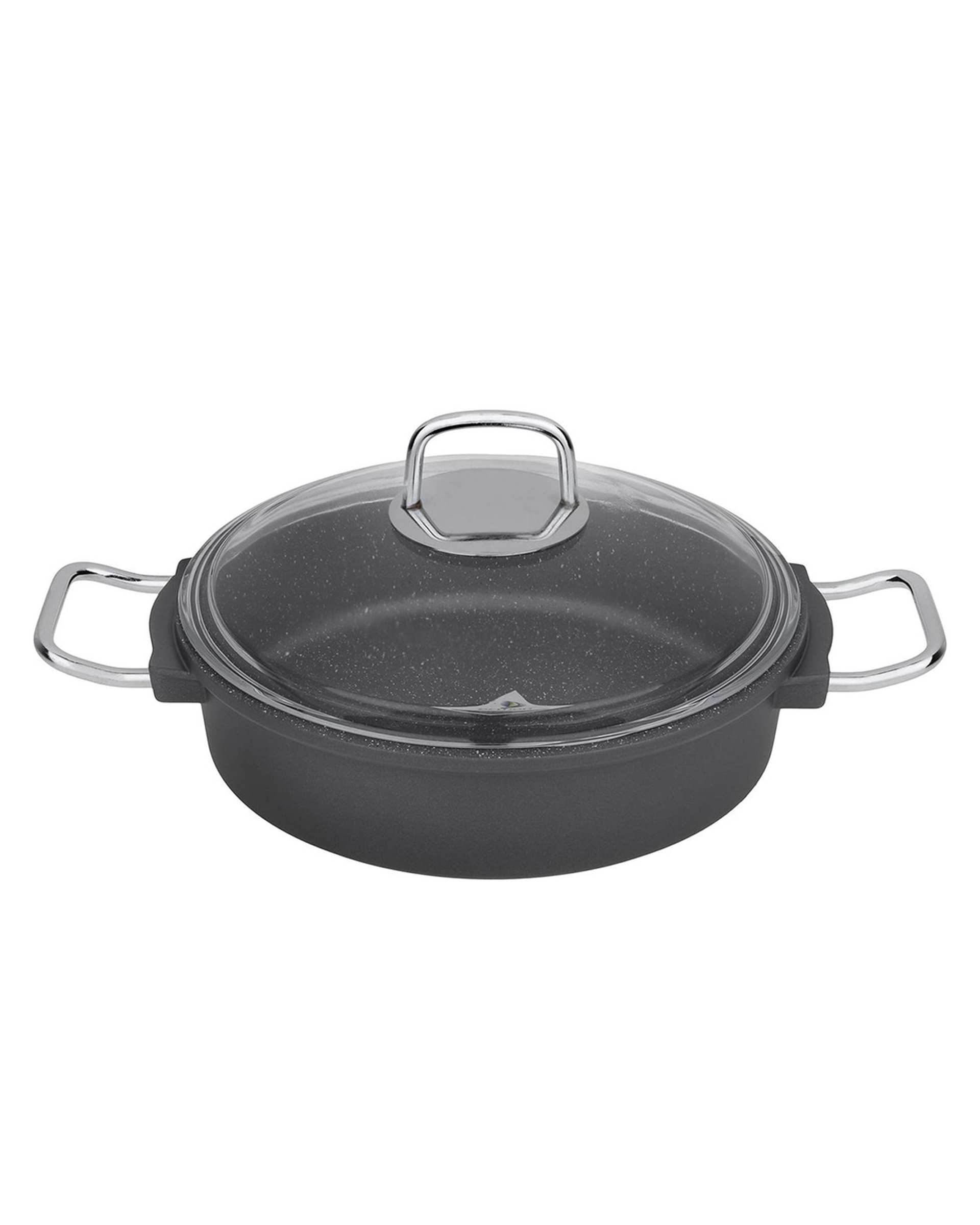 تابه دو دسته طوسی تکنو Tecno ان تاپ سایز 24