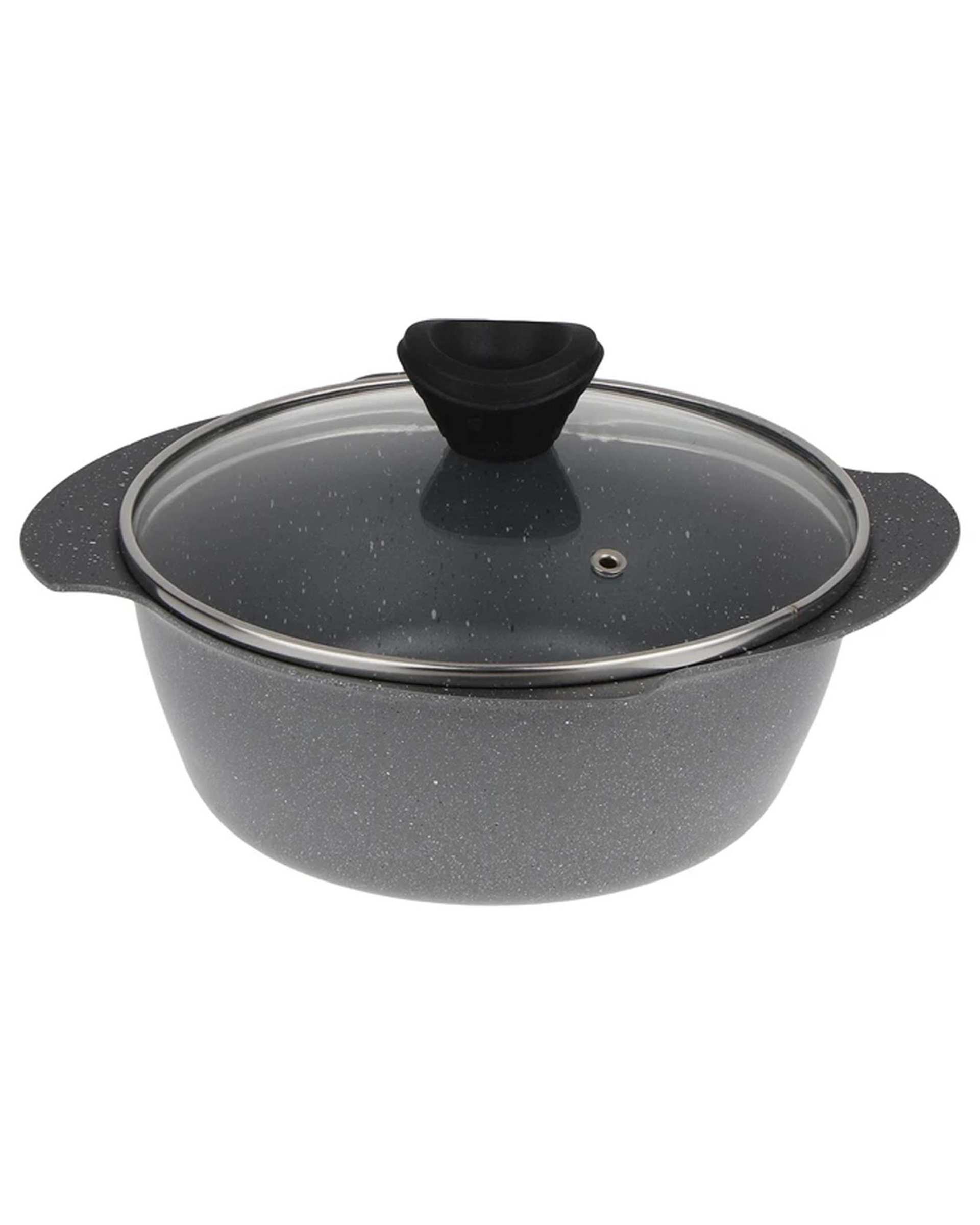 قابلمه طوسی گرانیتی تکنو Tecno مدل پروانه سایز 28