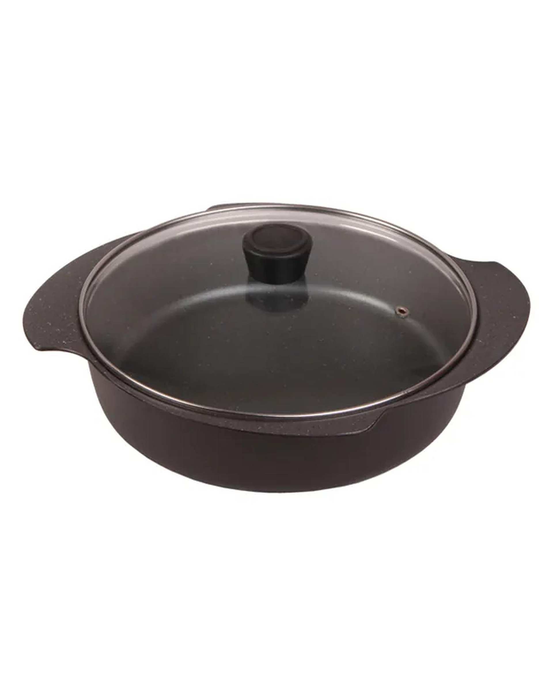 تابه مشکی تکنو Tecno مدل پروانه سایز 28