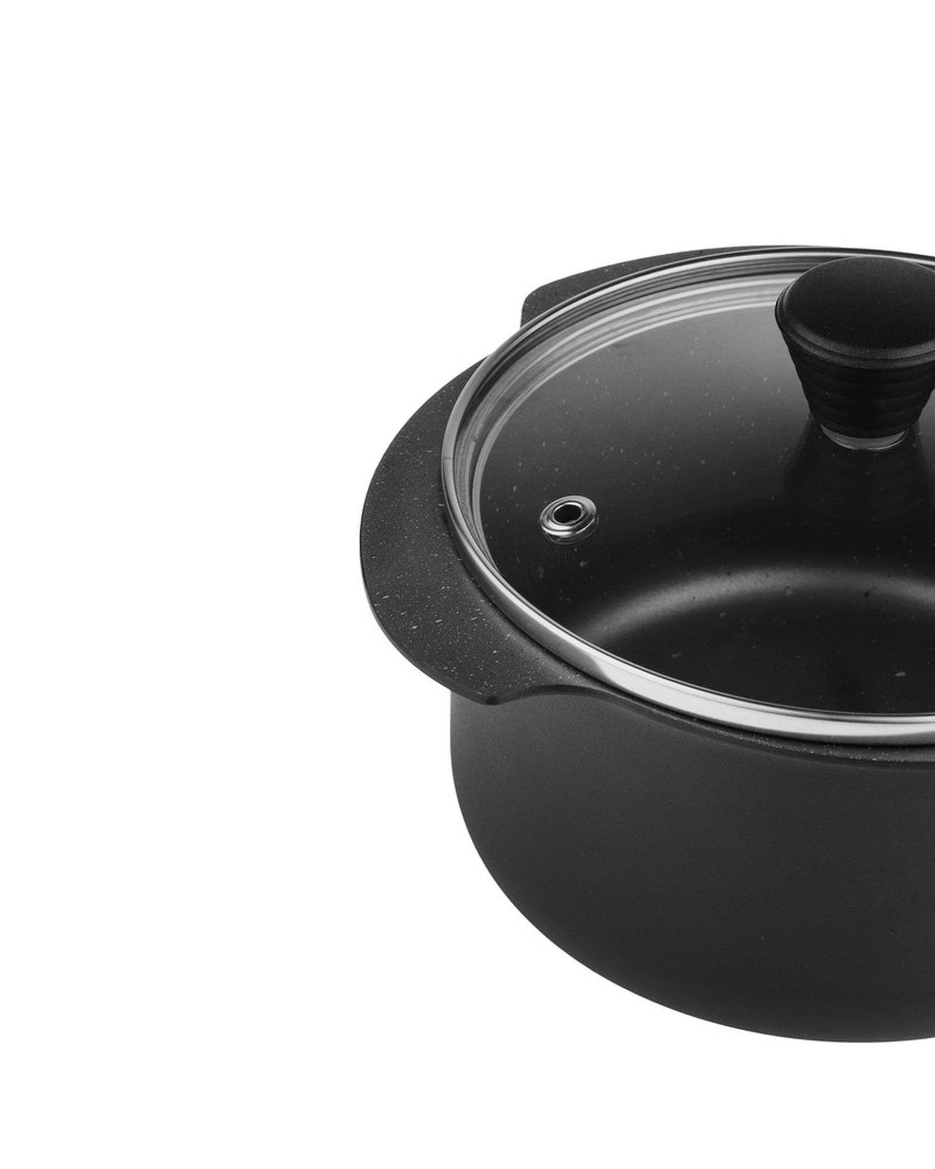 سرویس قابلمه 4 پارچه کودک مشکی تکنو Tecno مدل پروانه