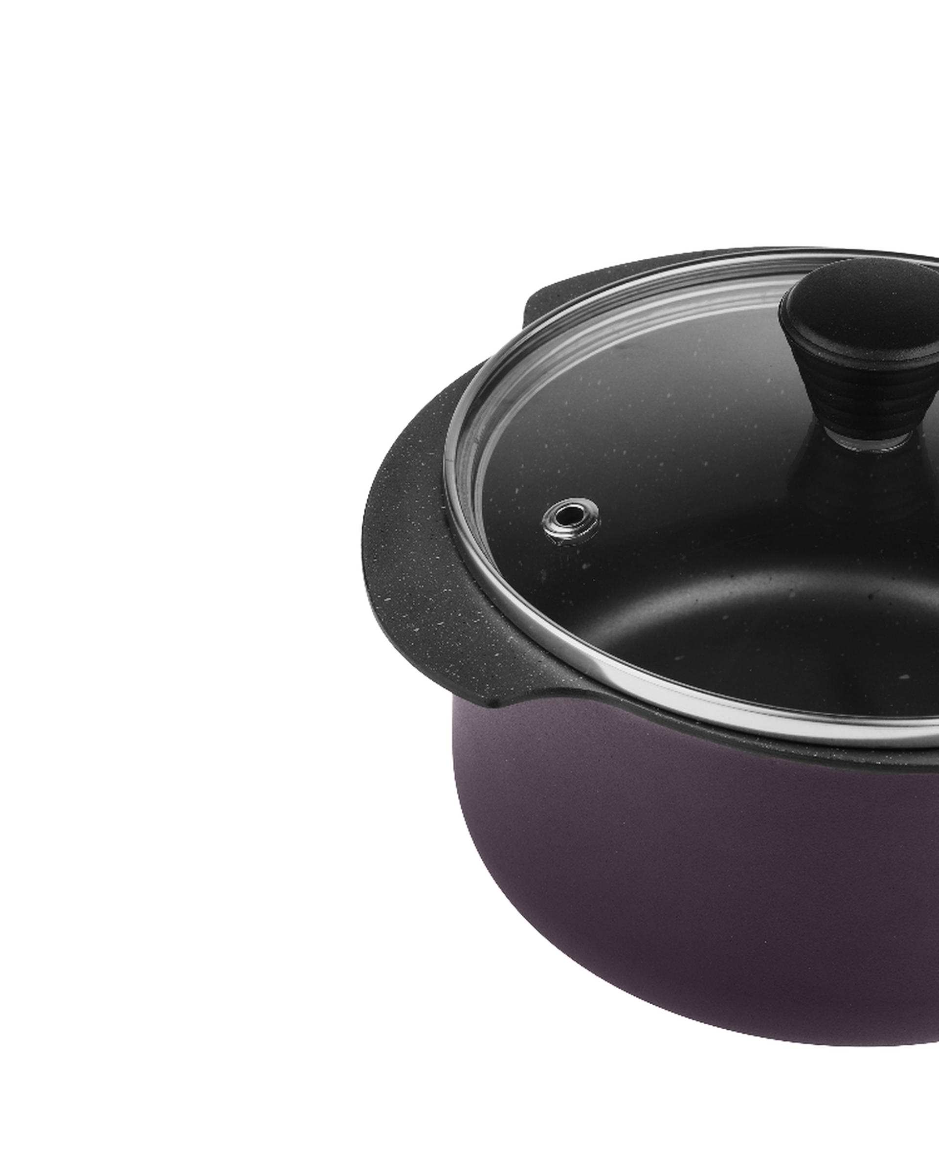 سرویس قابلمه 4 پارچه کودک طوسی تکنو Tecno مدل پروانه