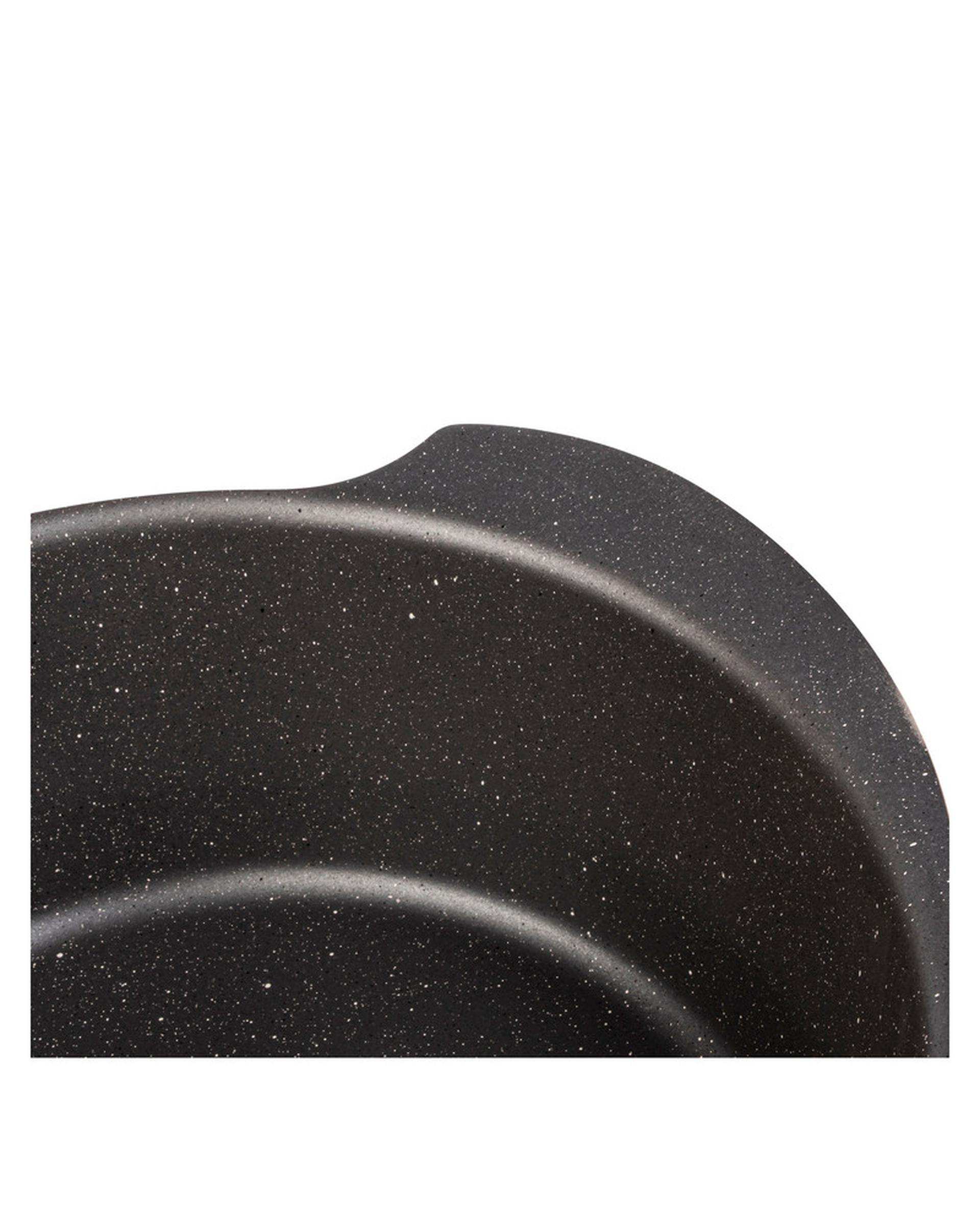 سرویس قابلمه 6 پارچه طوسی تکنو Tecno مدل پروانه