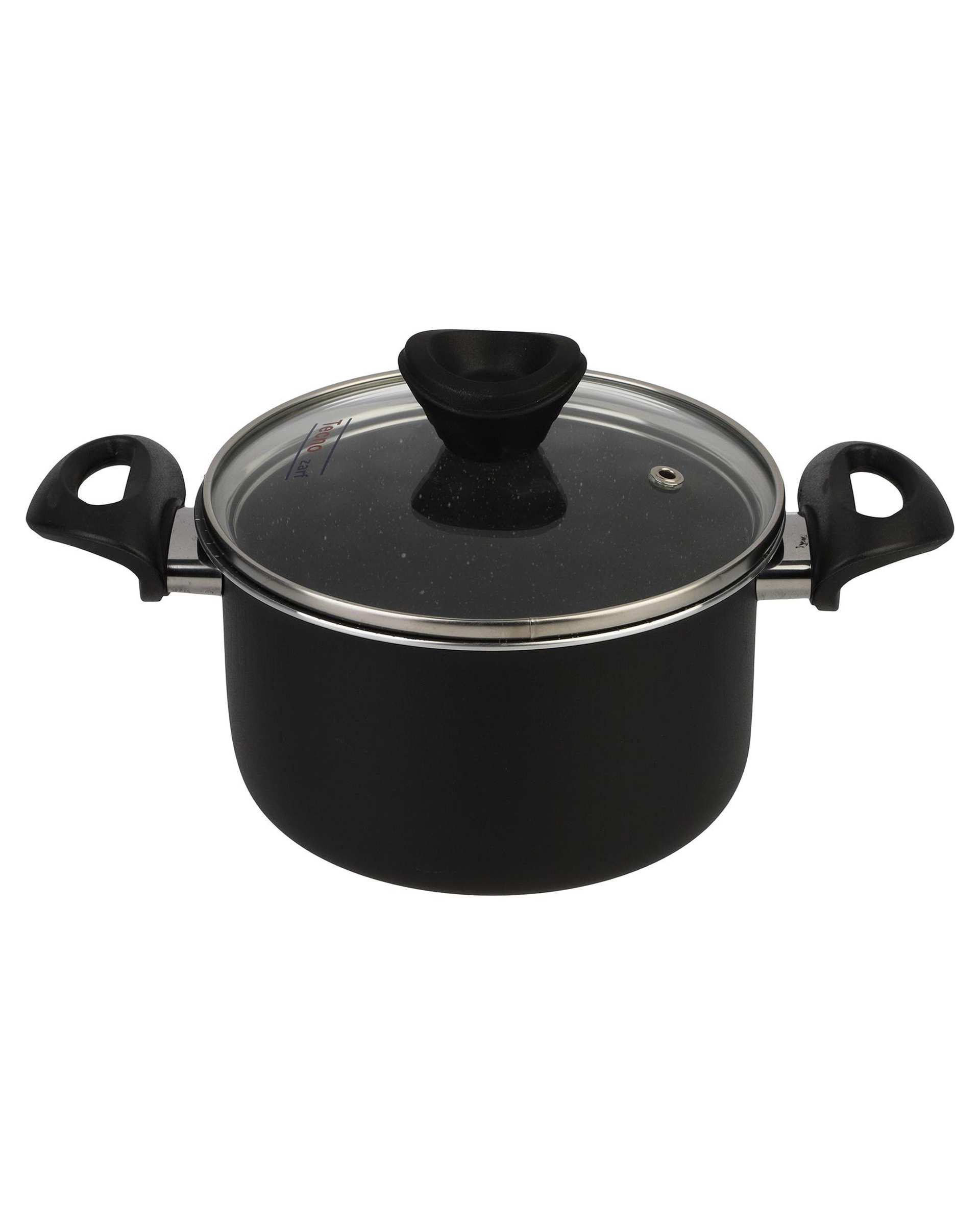 قابلمه مشکی تکنو Tecno مدل آنتیک سایز 18