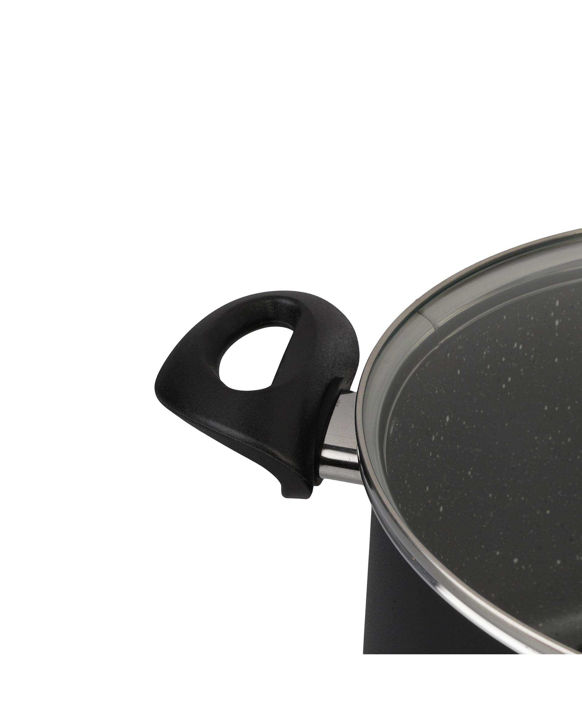 قابلمه مشکی تکنو Tecno مدل آنتیک سایز 18