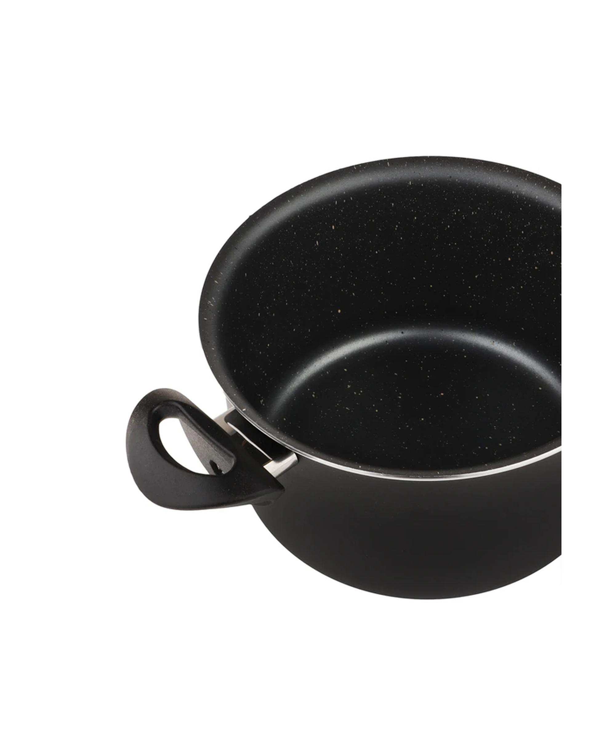 قابلمه مشکی تکنو Tecno مدل آنتیک سایز 20