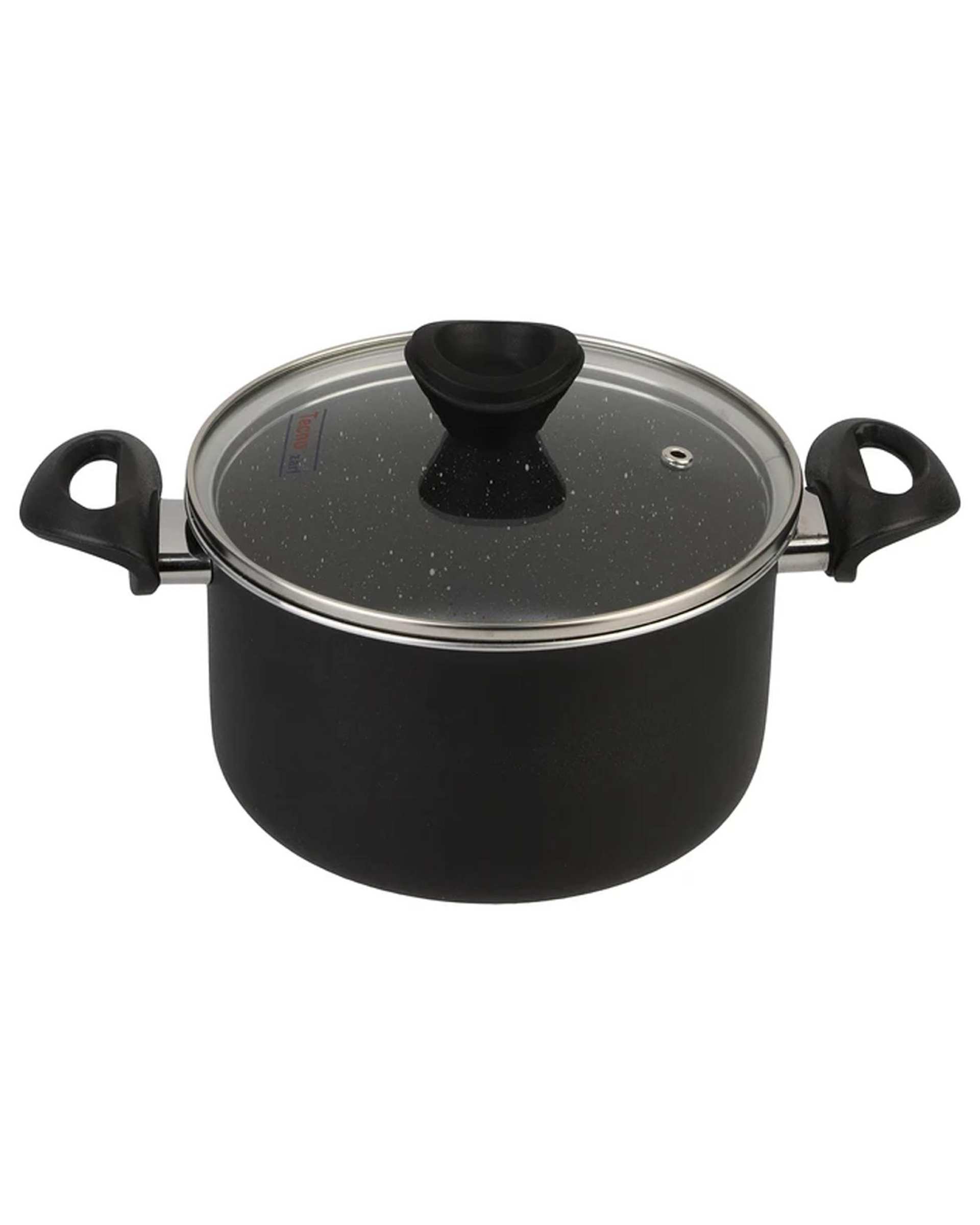 قابلمه مشکی تکنو Tecno مدل آنتیک سایز 22