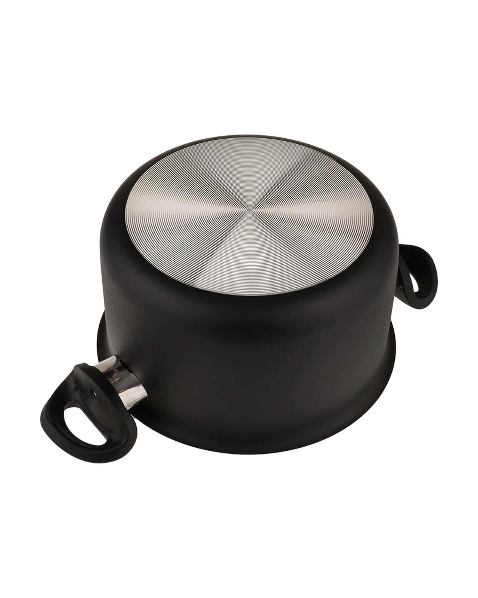 قابلمه مشکی تکنو Tecno مدل آنتیک سایز 28