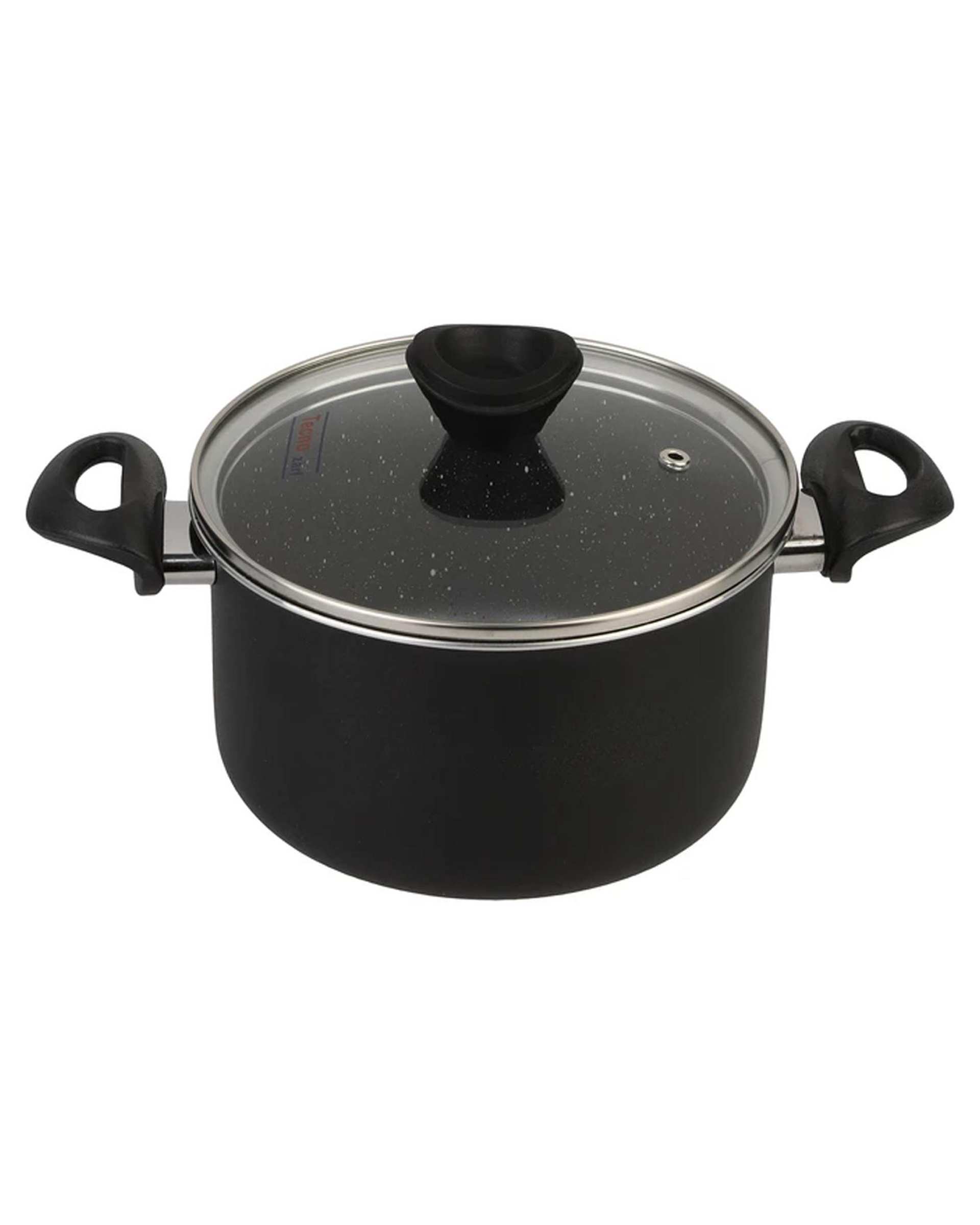 قابلمه مشکی تکنو Tecno مدل آنتیک سایز 32