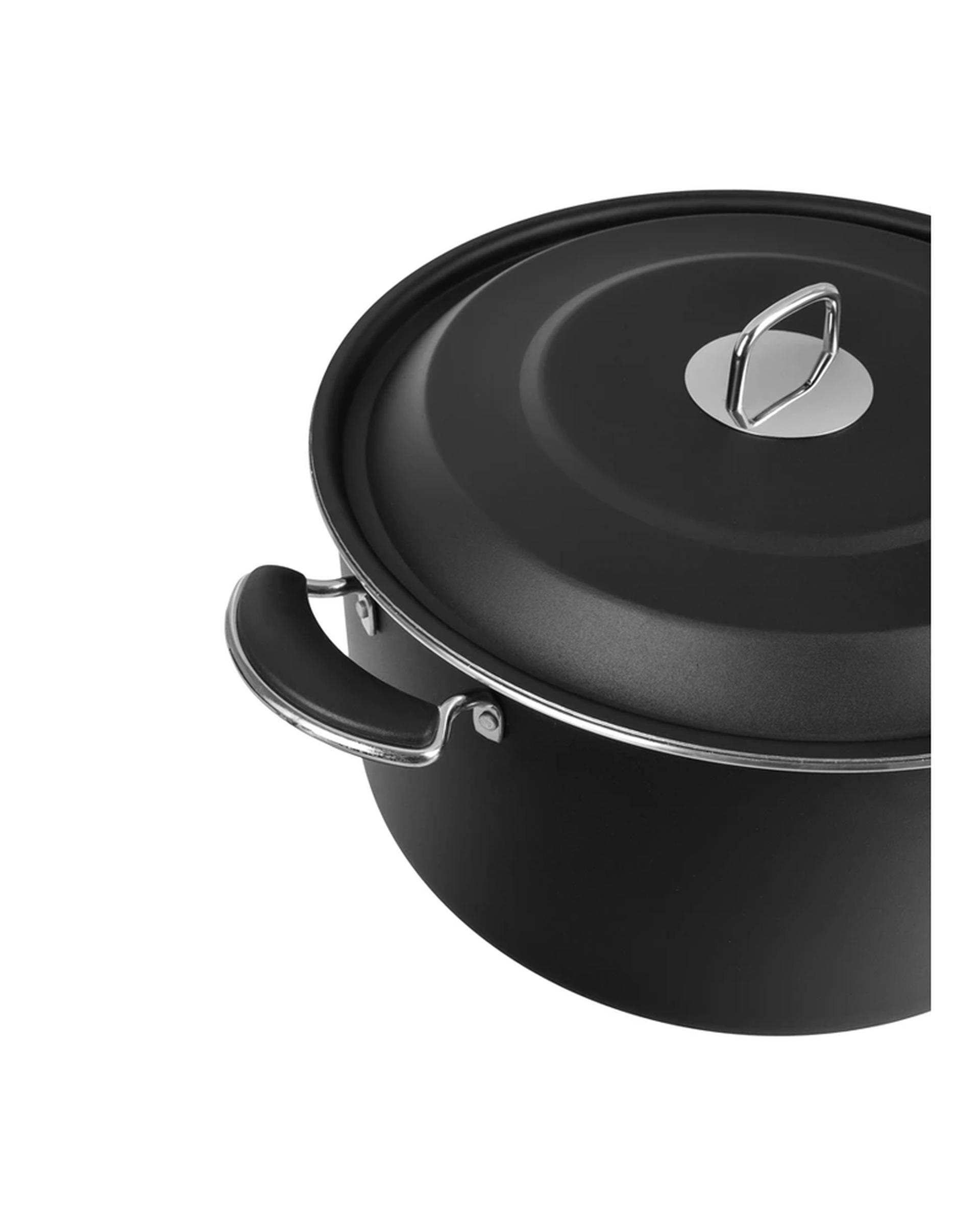 قابلمه مشکی تکنو Tecno مدل آنتیک سایز 45