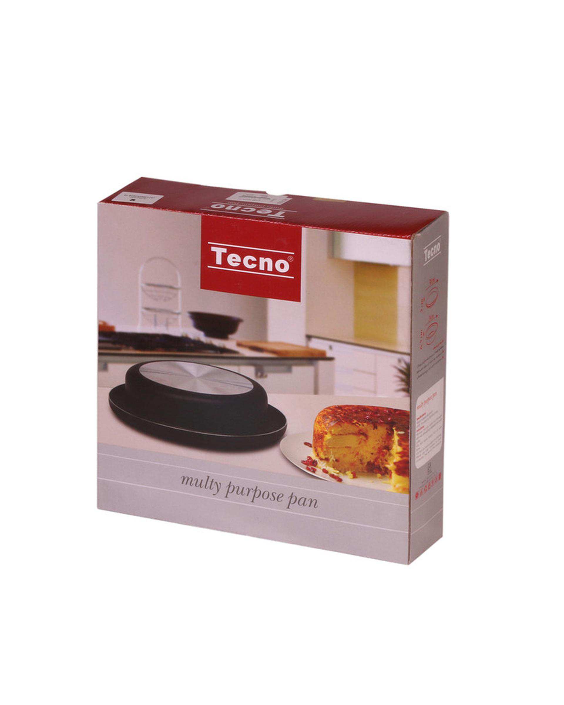 تابه چند منظوره مشکی تکنو Tecno سایز 24