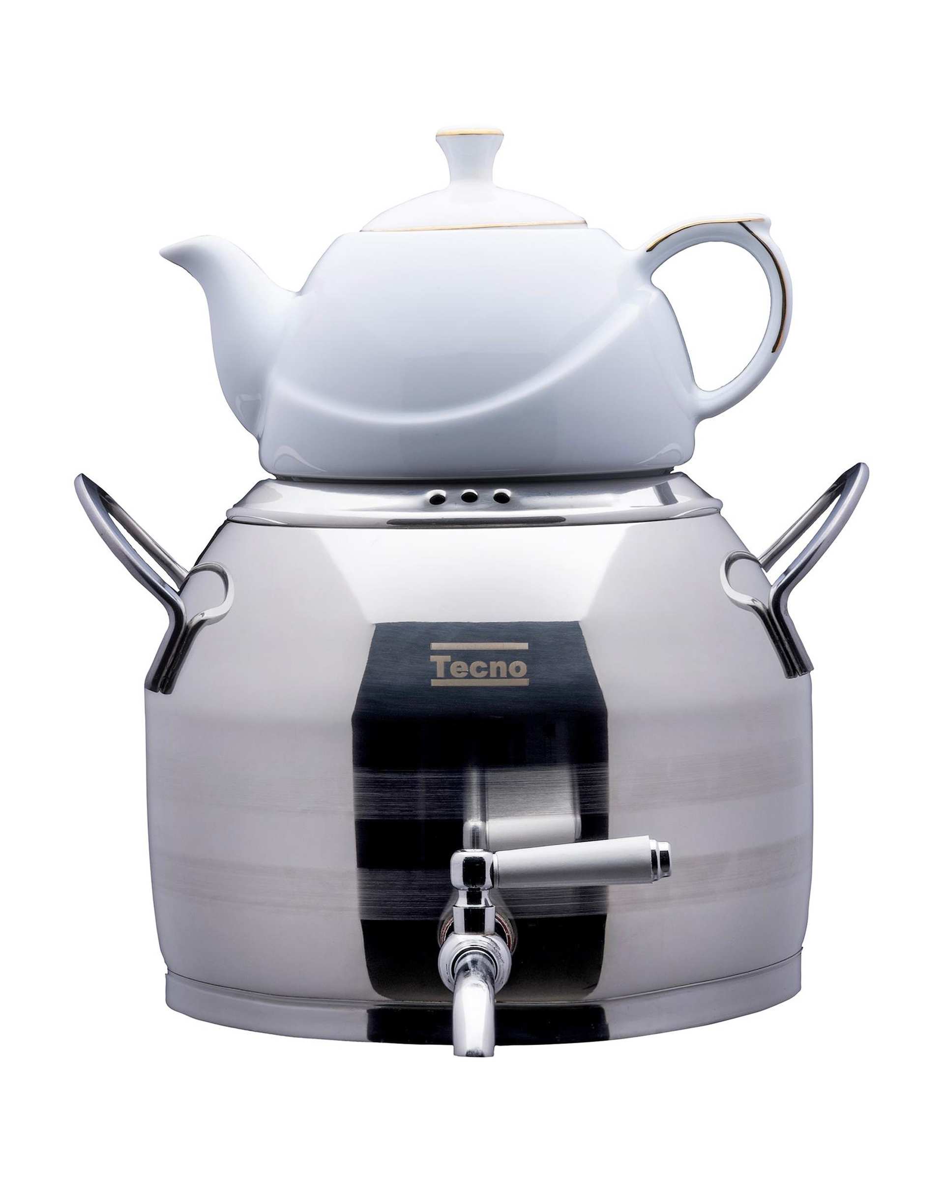 ست کتری و قوری استیل تکنو Tecno ظرفیت 5 لیتر