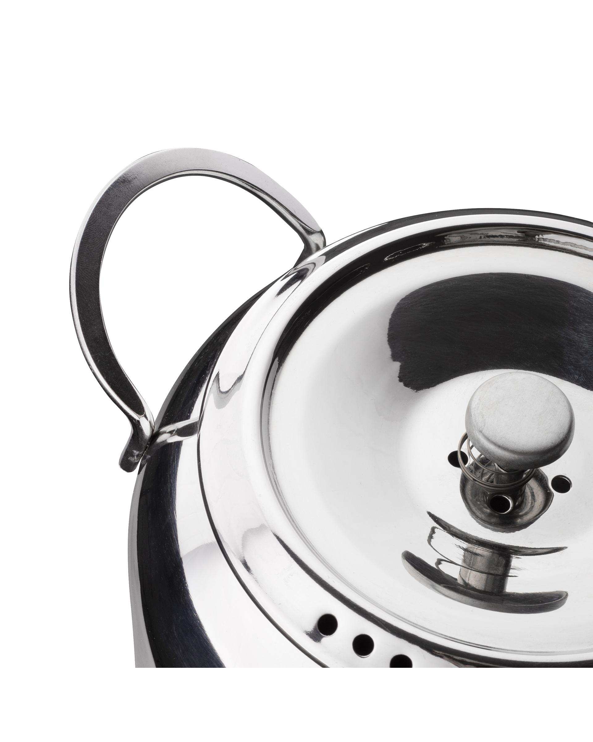 ست کتری و قوری استیل تکنو Tecno ظرفیت 5 لیتر