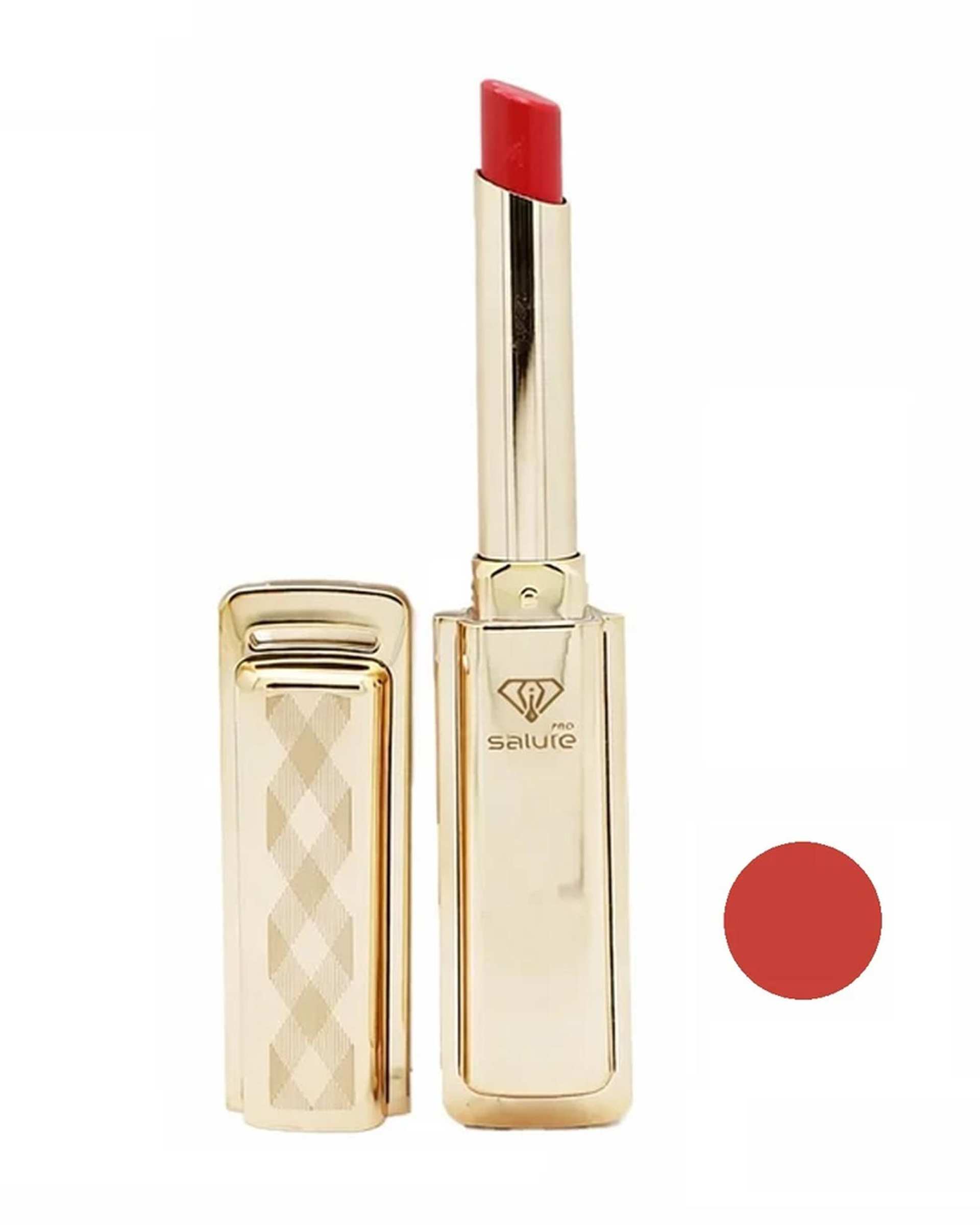 رژ لب جامد مات سالوته پرو Salute رنگ قرمز شماره 945