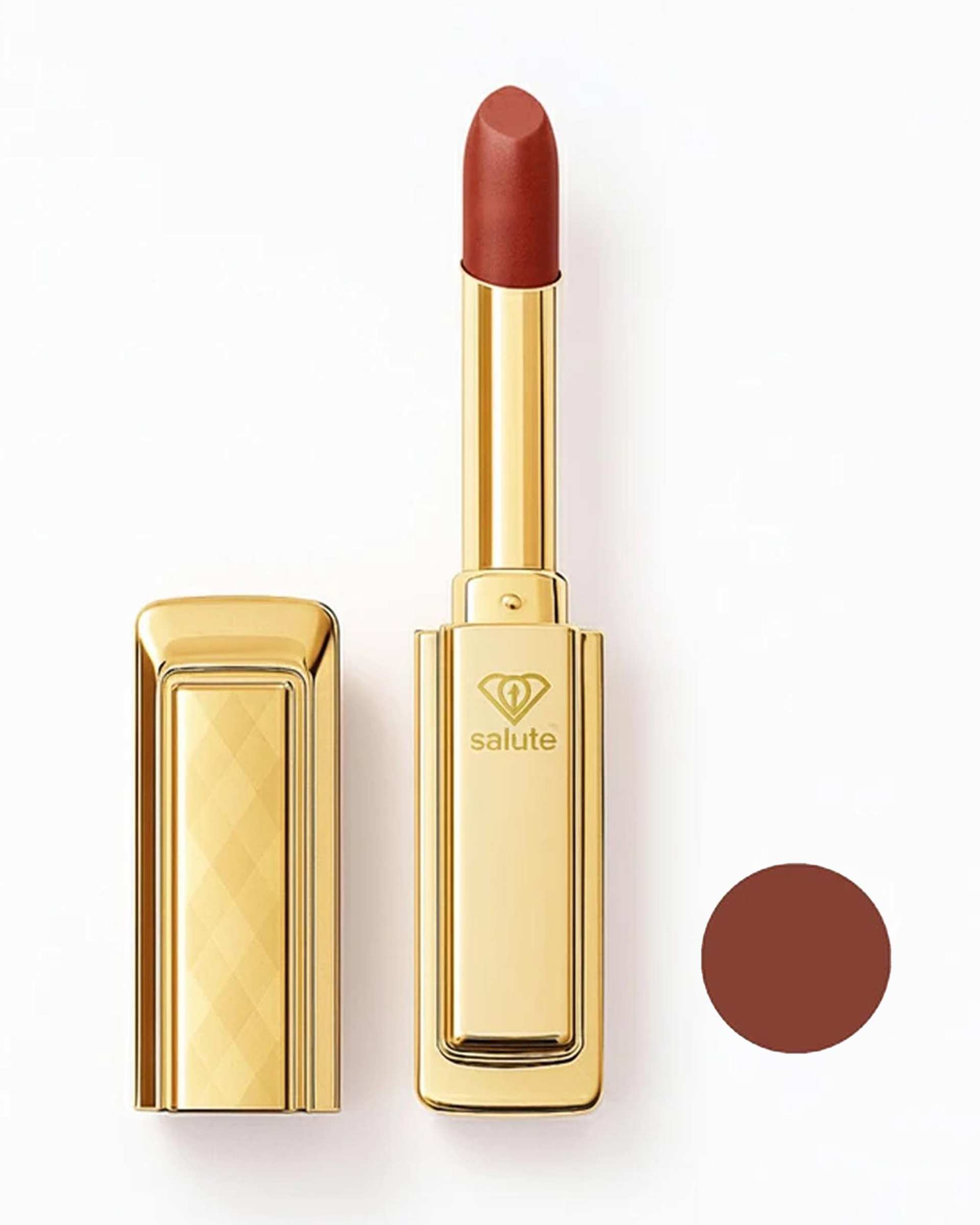رژ لب جامد براق سالوته پرو Salute مدل اسلیم رنگ نود شماره s951