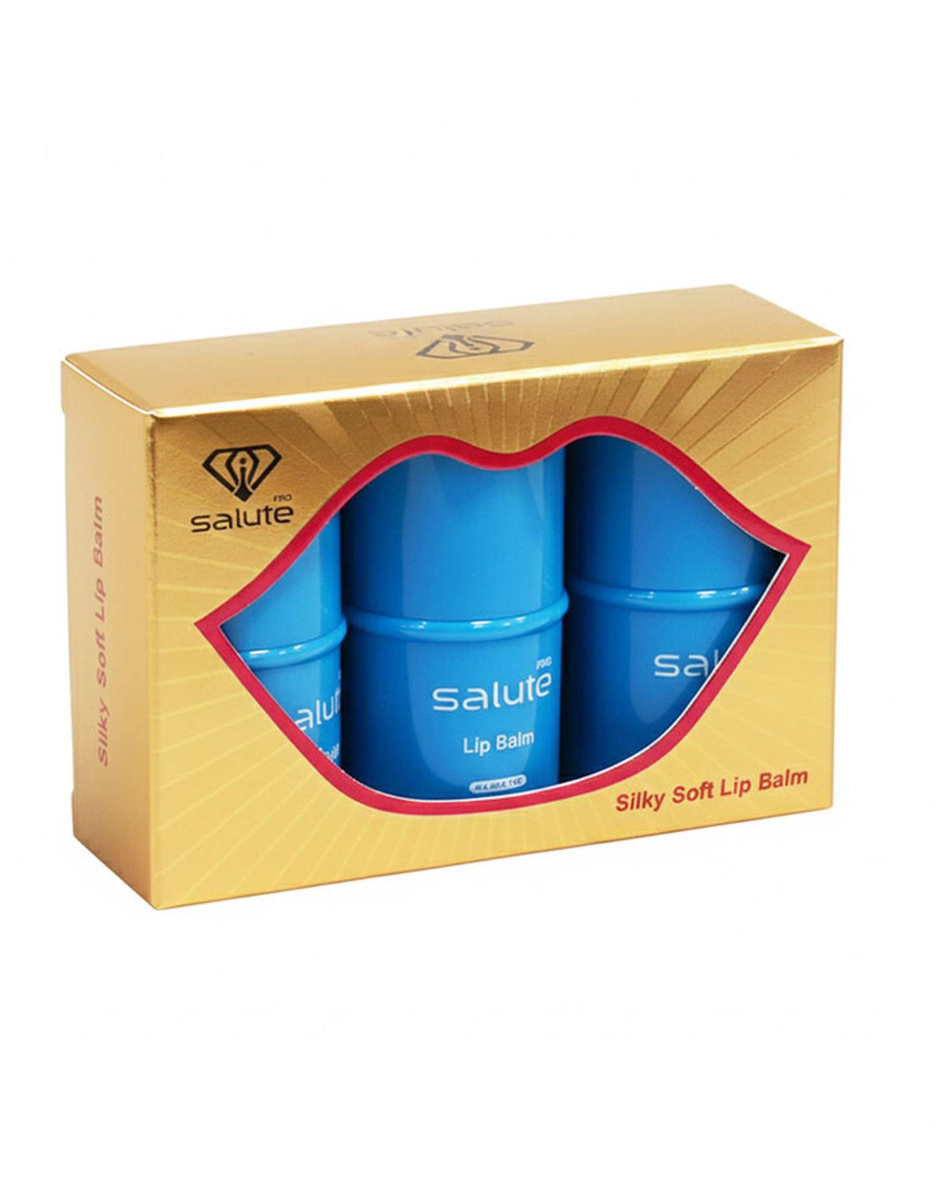 بالم لب سالوته پرو Salute مدل 01 بسته 3 عددی