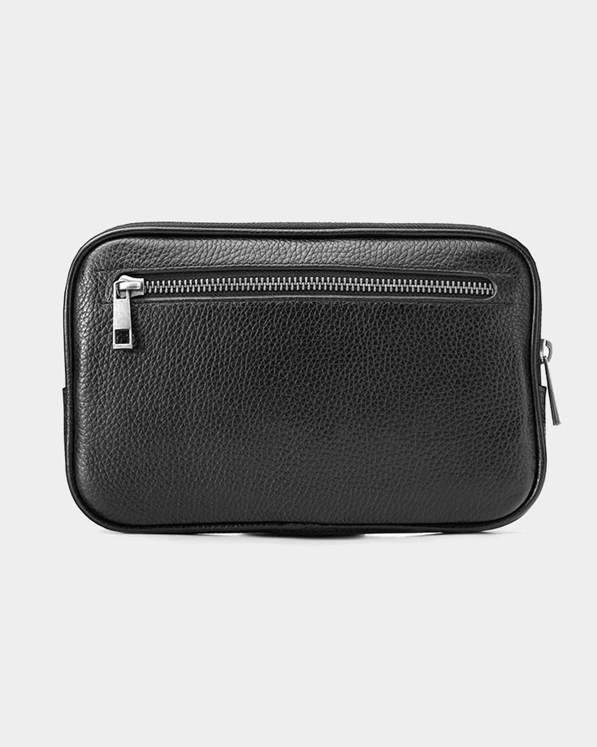 کیف پاسپورتی چرم مشکی نوین چرم Novincharm مدل WB3725 F1004