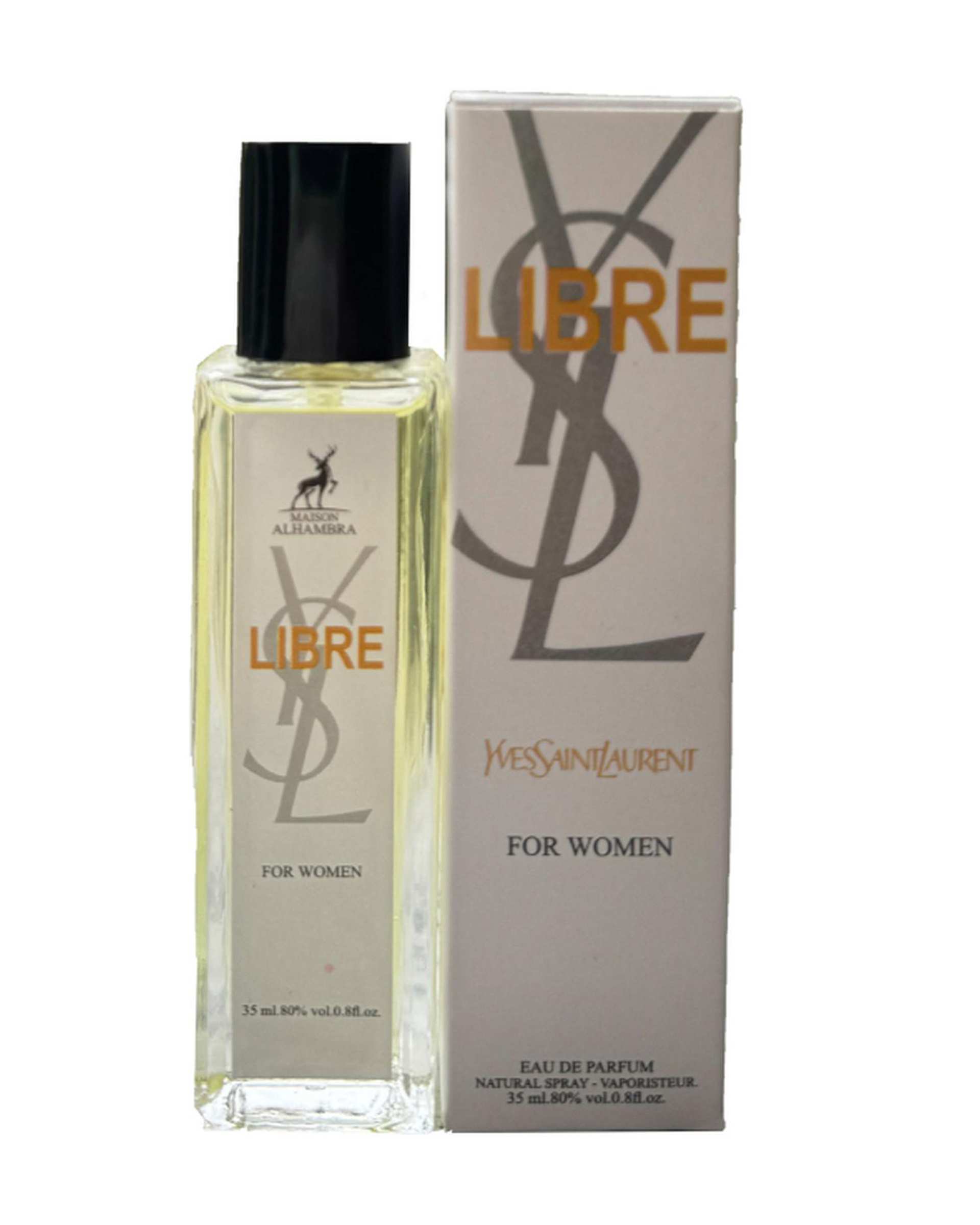 عطر جیبی زنانه الحمبرا Alhambra مدل لیبر حجم 35ml